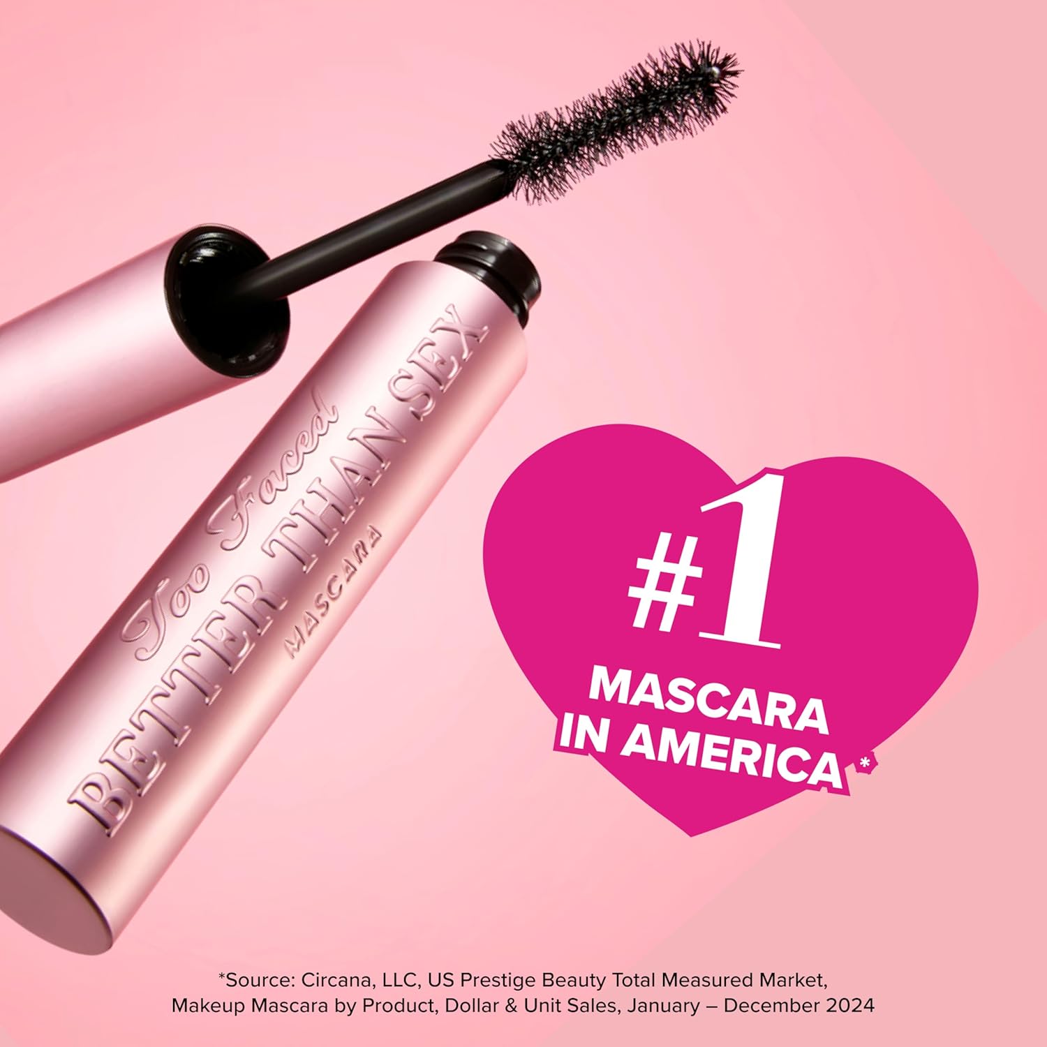 Too Faced Better Than Sex Volumizing Mascara | Dramatic Volume + Length | Cruelty Free - Image 4