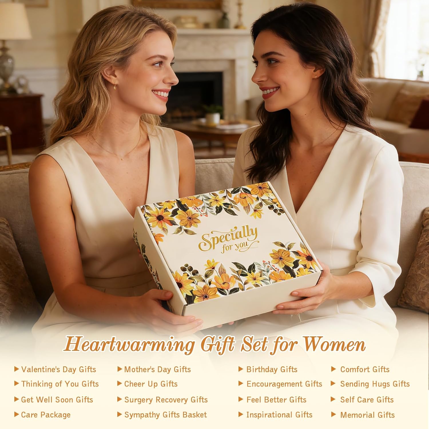 Self Care Gifts for Womens Birthday Gift Get Well Soon Gift - Sympathy Gift Baskets for Women Care Package, Thinking of You Inspirational Gifts for Her Mom Wife Daughter Sister Girlfriend Best Friend - Image 4