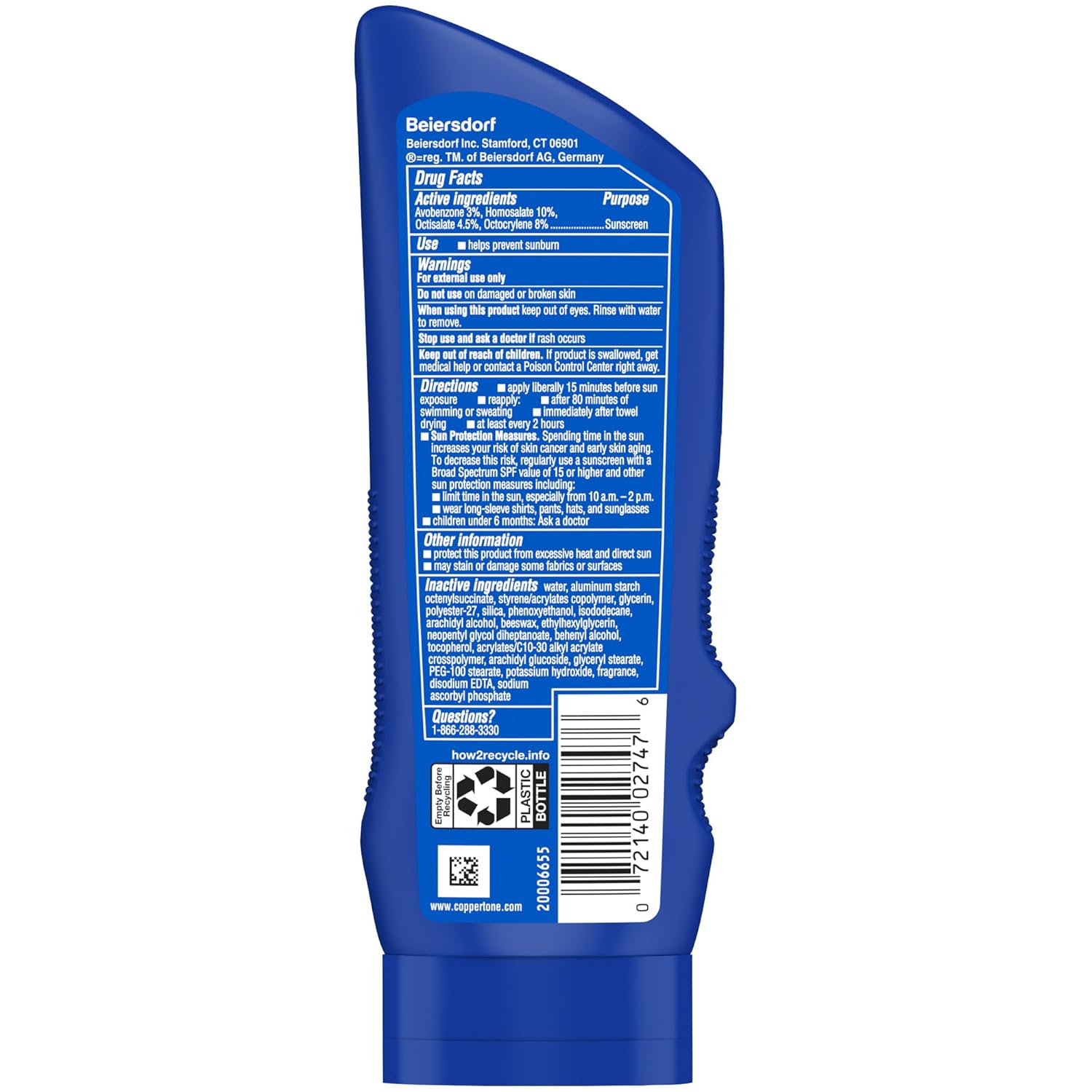 Coppertone SPORT Sunscreen Lotion Broad Spectrum SPF 50 (7 Fluid Ounce) (Packaging may vary) - Image 11