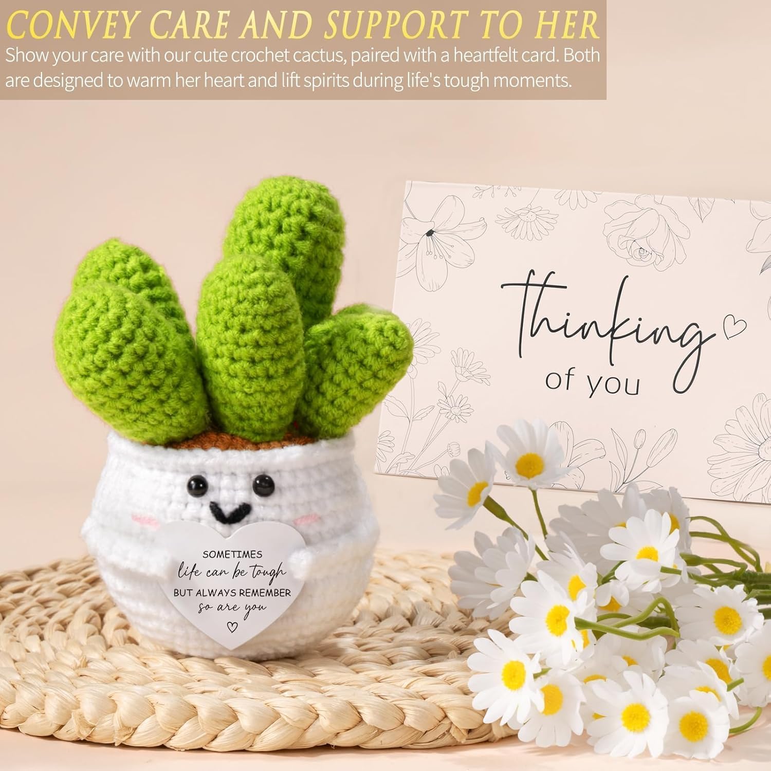 Get Well Soon Gifts Baskets for Women Self Care Gifts, Spa Care Package After Surgery Inspirational Thinking of You Sympathy Gift, Feel Better Encouragement Gift for Women Sick Friends Mom w/ Blanket - Image 7