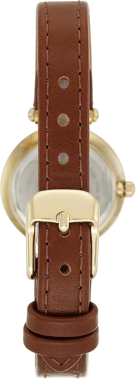 Anne Klein Women's Leather Strap Watch - Image 2