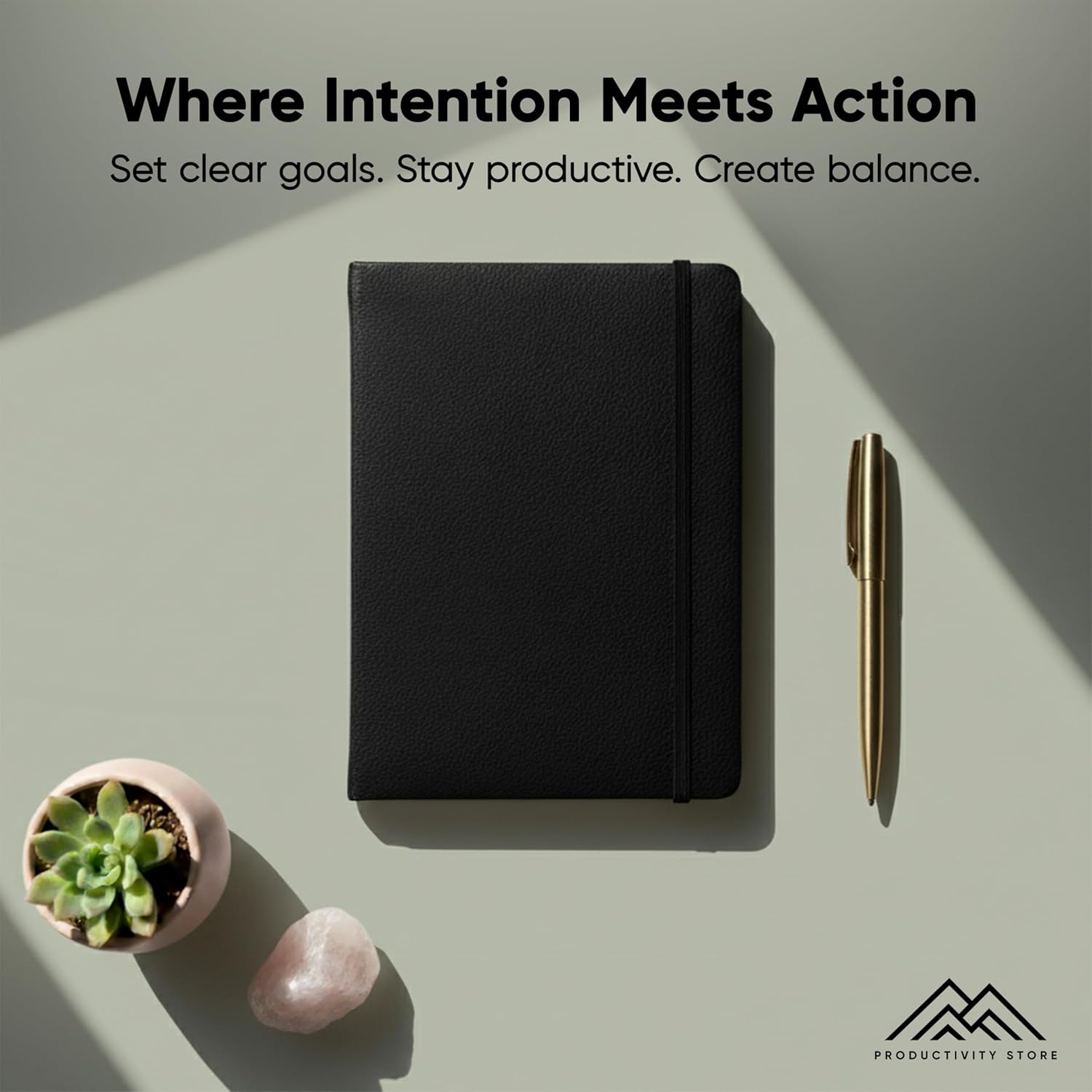 Dated, 2026 Planner, 5.8” x 8.3” - The #1 Productivity Planner to Achieve Your 2026 Goals - Planner 2026-2027 by PRODUCTIVITY STORE (A5, BLACK) - Image 2