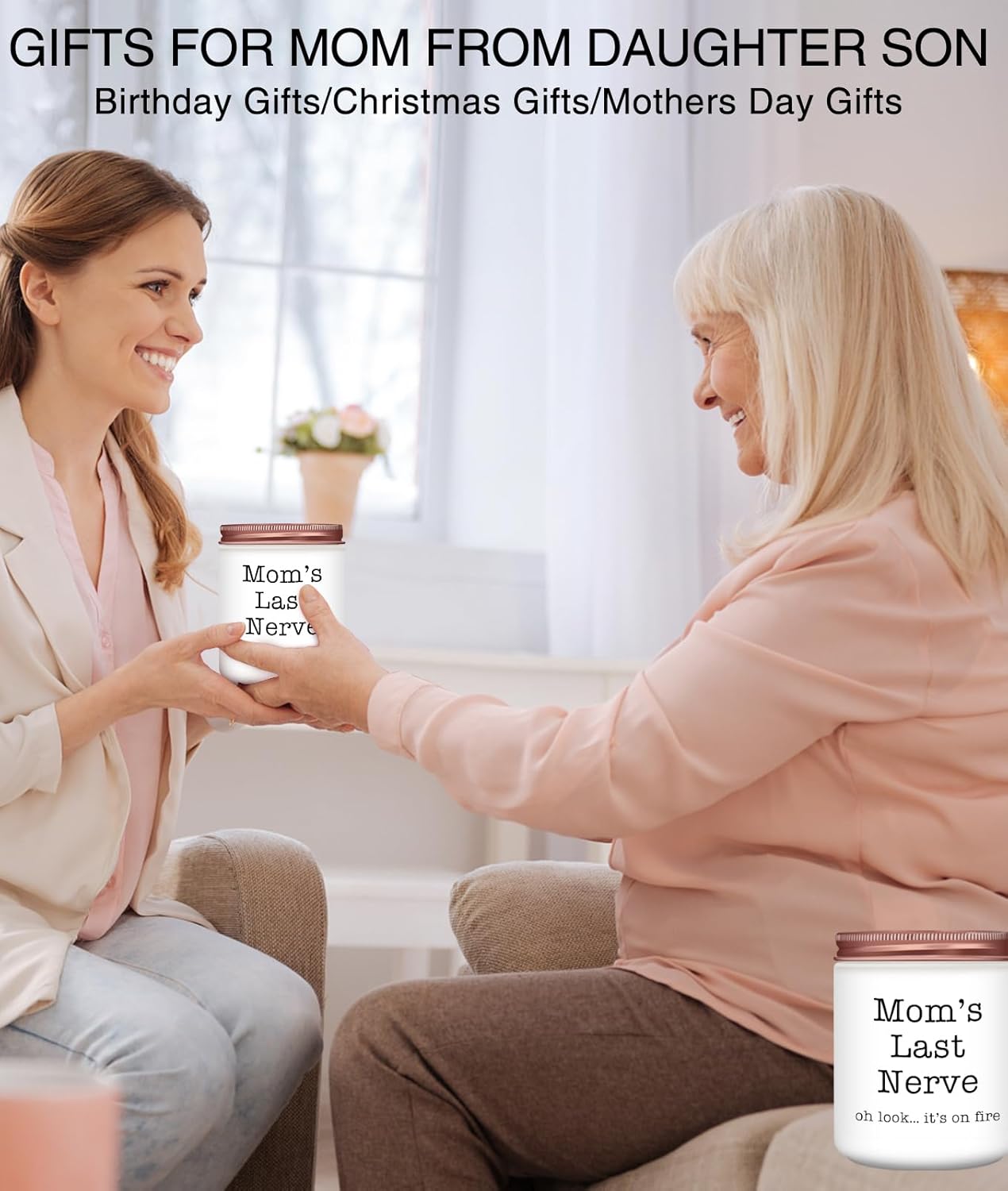Homsolver Gifts for Mom from Daughter Son, Best Mom Gifts, Funny Mom, Birthday Thanksgiving for Mom Stepmother Adoptive Mother, Mom's Last Nerve - Image 5