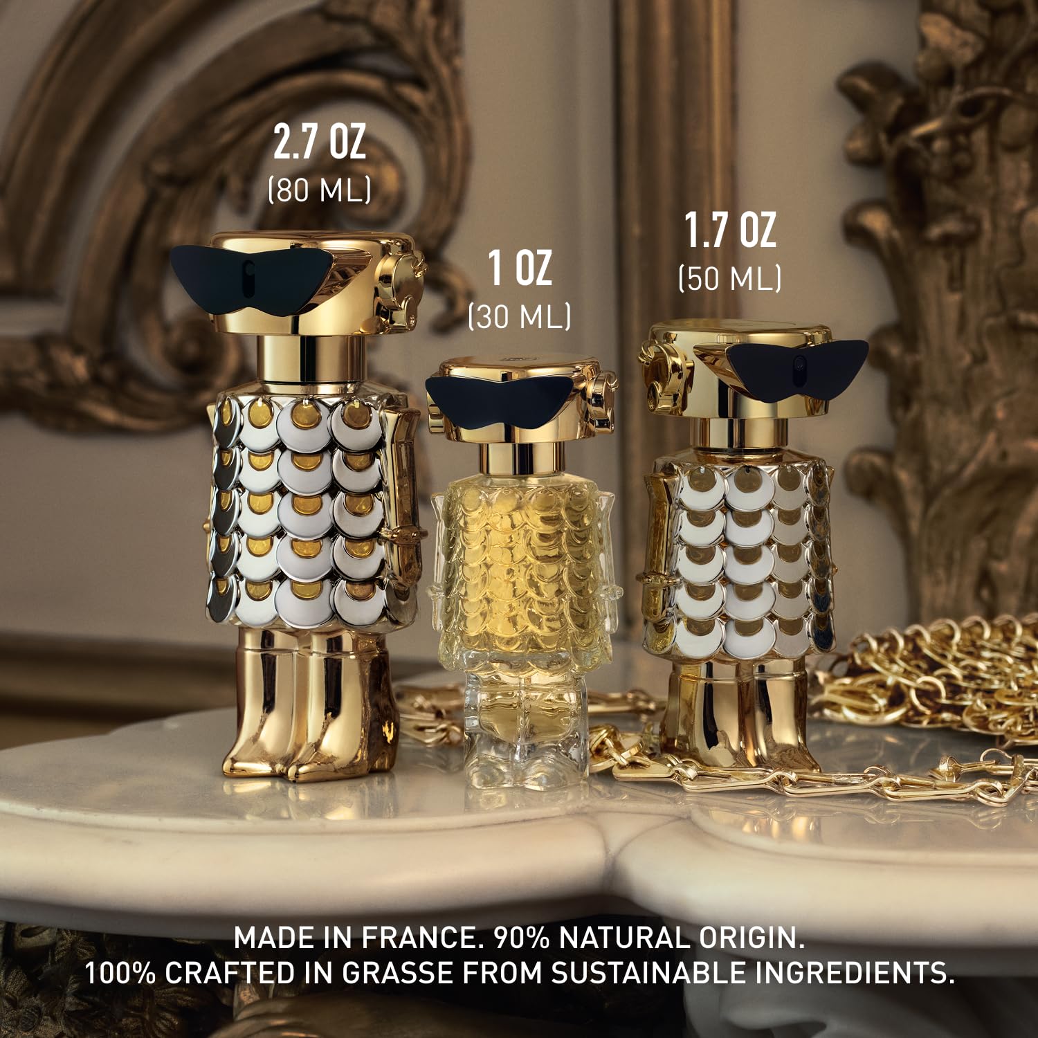 Rabanne Fame Eau de Parfum for Women - Fruity Floral Luxury Perfume with Mango, Jasmine & Incense - Long Lasting Refillable French Designer Fragrance Spray from Grasse, 2.7 oz - Image 6