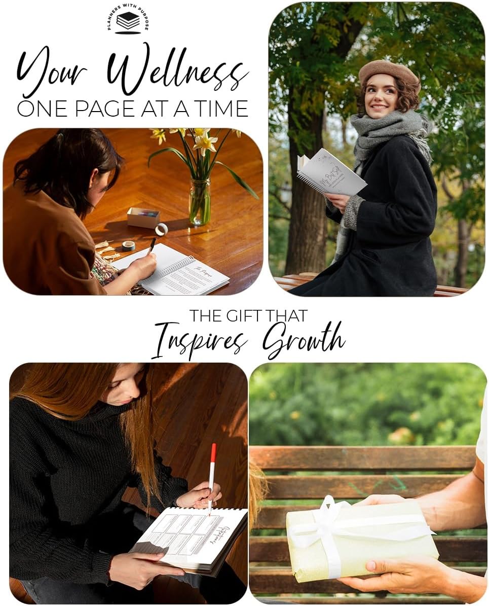 Wellness Journal – Daily Self Care Lifestyle Planner to Support Physical, Mental, & Emotional Health – Guided Prompts Self Love Diary to Practice Gratitude, Reflection, and Goals - Image 9