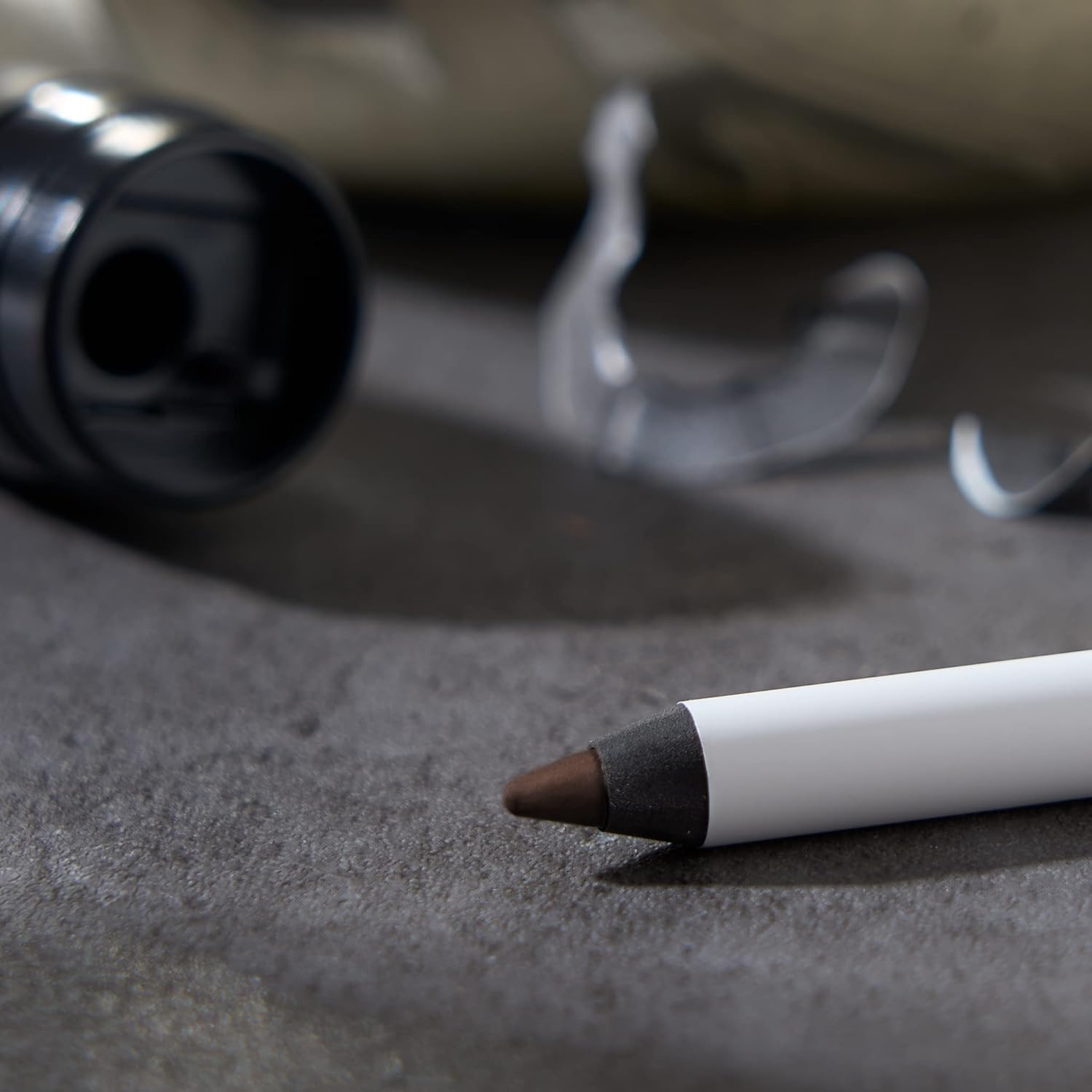 Julep Makeup Pencil Sharpener (Torpedo) + When Pencil Met Gel Sharpenable Multi-Use Longwear Eyeliner, Rich Brown - Image 2