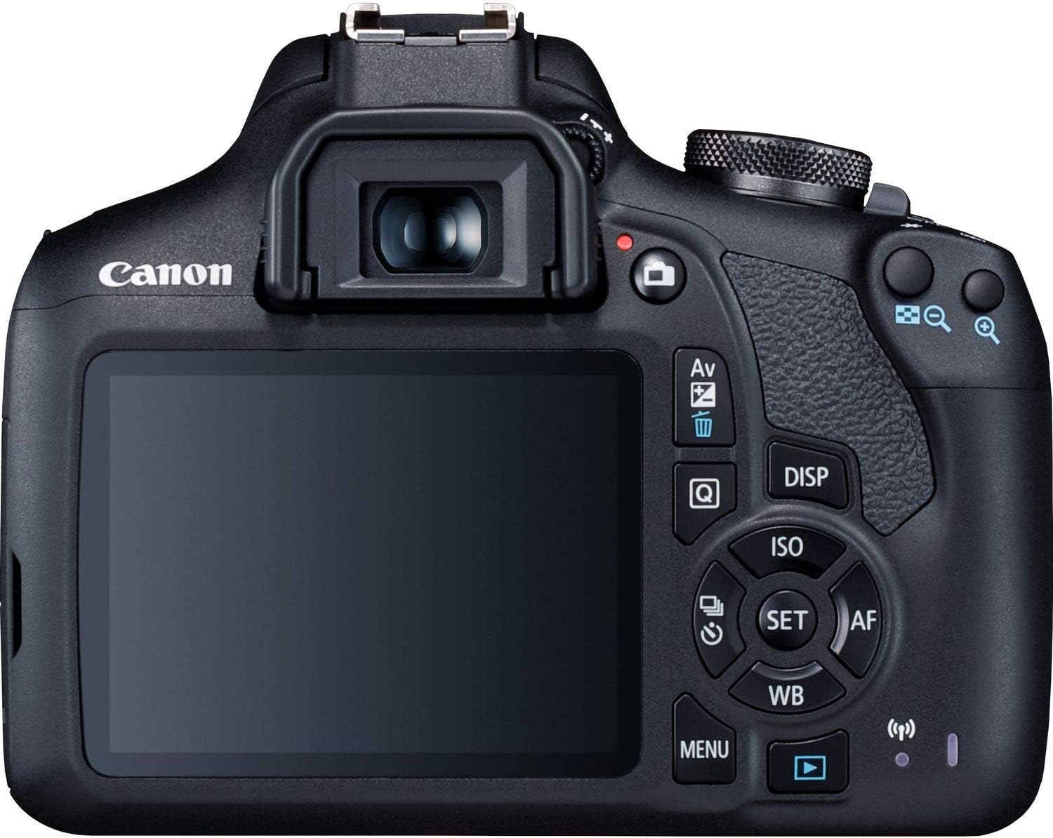 Canon EOS 2000D (Rebel T7) DSLR Camera with EF-S 18-55mm f/3.5-5.6 DC III Lens & Deluxe Accessory Bundle – Includes: 500mm Preset Telephoto Lens and More (Renewed) - Image 3