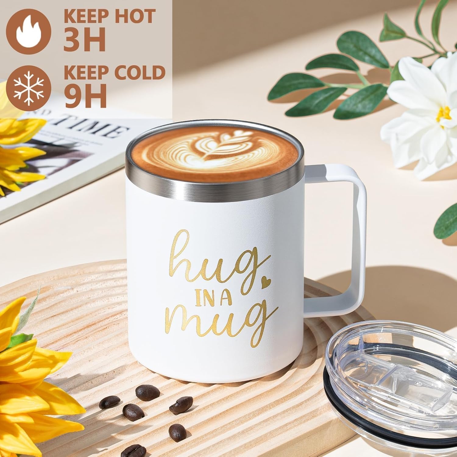 Birthday Gifts for Women Self Care Get Well Soon Gift Basket, Spa Care Package Thinking of You Sunflower Gifts, Sending Sunshine Box Unique Easter Mother's Day Gift for Women Mom Sister Her Grandma - Image 6