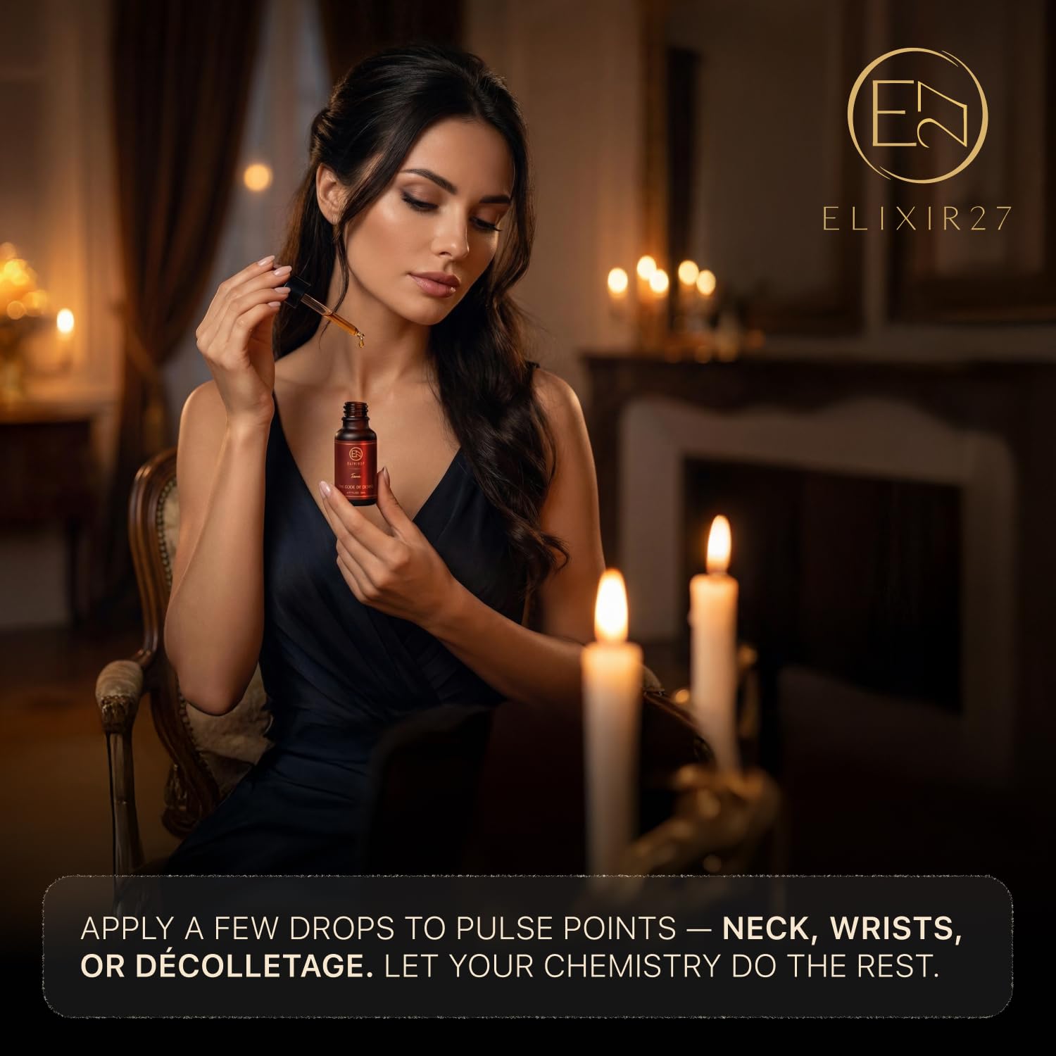 Pheromones Perfume Oil for Women Luxury Feminine Fragrance Oil, Long-Lasting Scent with Raspberry, Jasmine & Vanilla Notes - Image 3