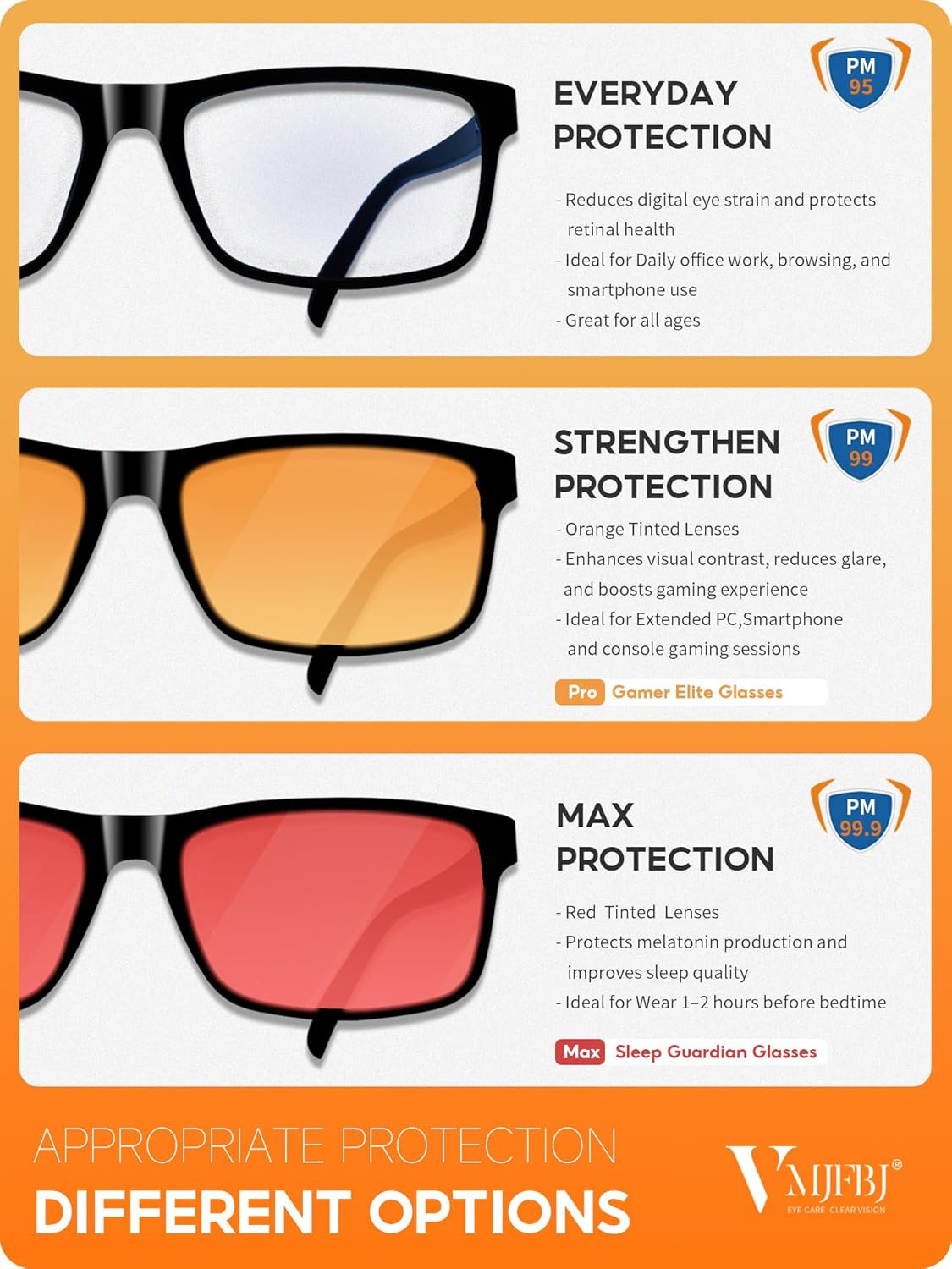 Blue Light Blocking Glasses for Men Woman, Anti Blue Light Glasses for Better Sleep Computer Use Gaming with Red Lens Reduce Eye Strain - Image 4