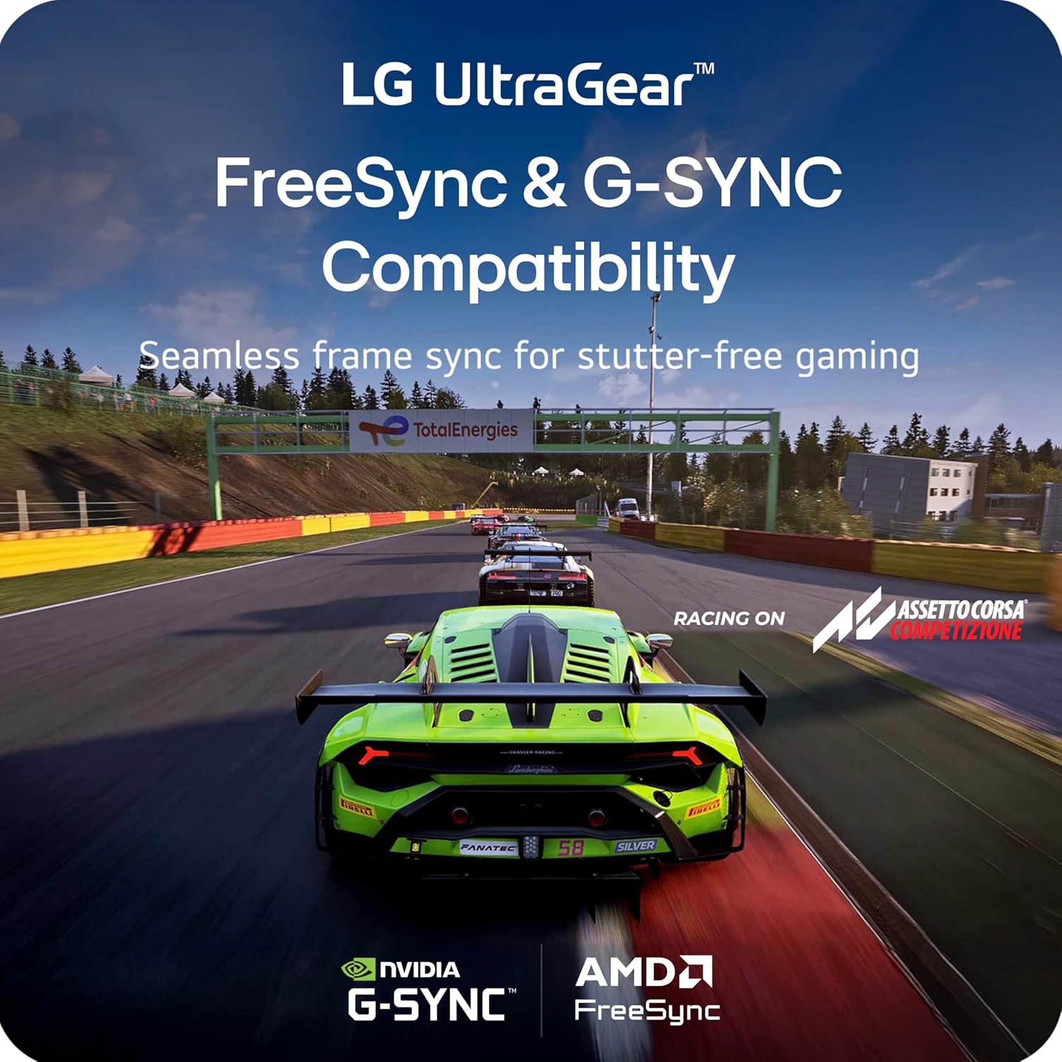 LG 24G411A-B 24-inch Ultragear Full HD (1920 x 1080) IPS Gaming Monitor, 144Hz (O/C), 1ms MBR, NVIDIA G-Sync Compatible, AMD FreeSync, HDR10, HDMI, DisplayPort, Slim Stand, Black - Image 5