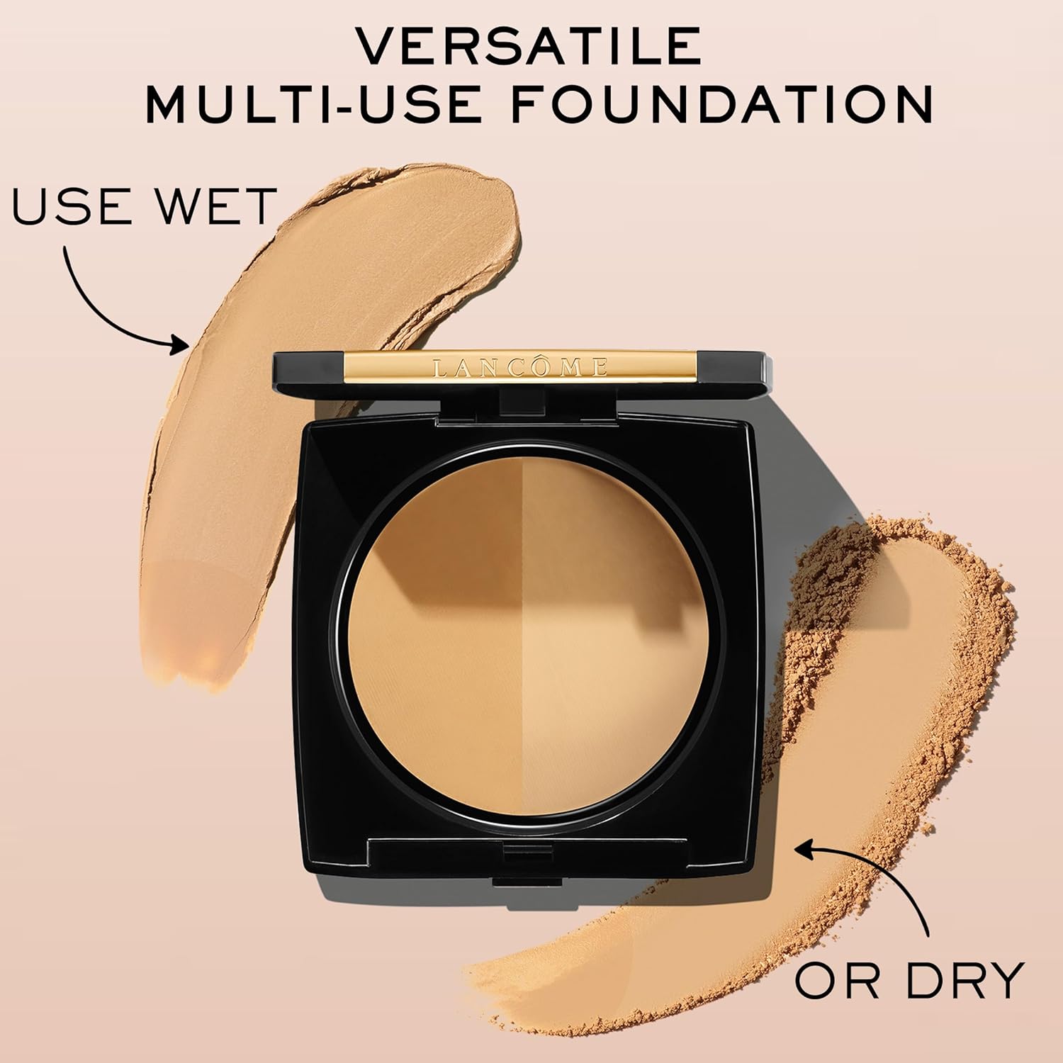 Lancôme Dual Finish Powder Foundation - Natural Finish, Sheer-to-Full Coverage, Longwear Powder Foundation, Controls Shine - Image 8
