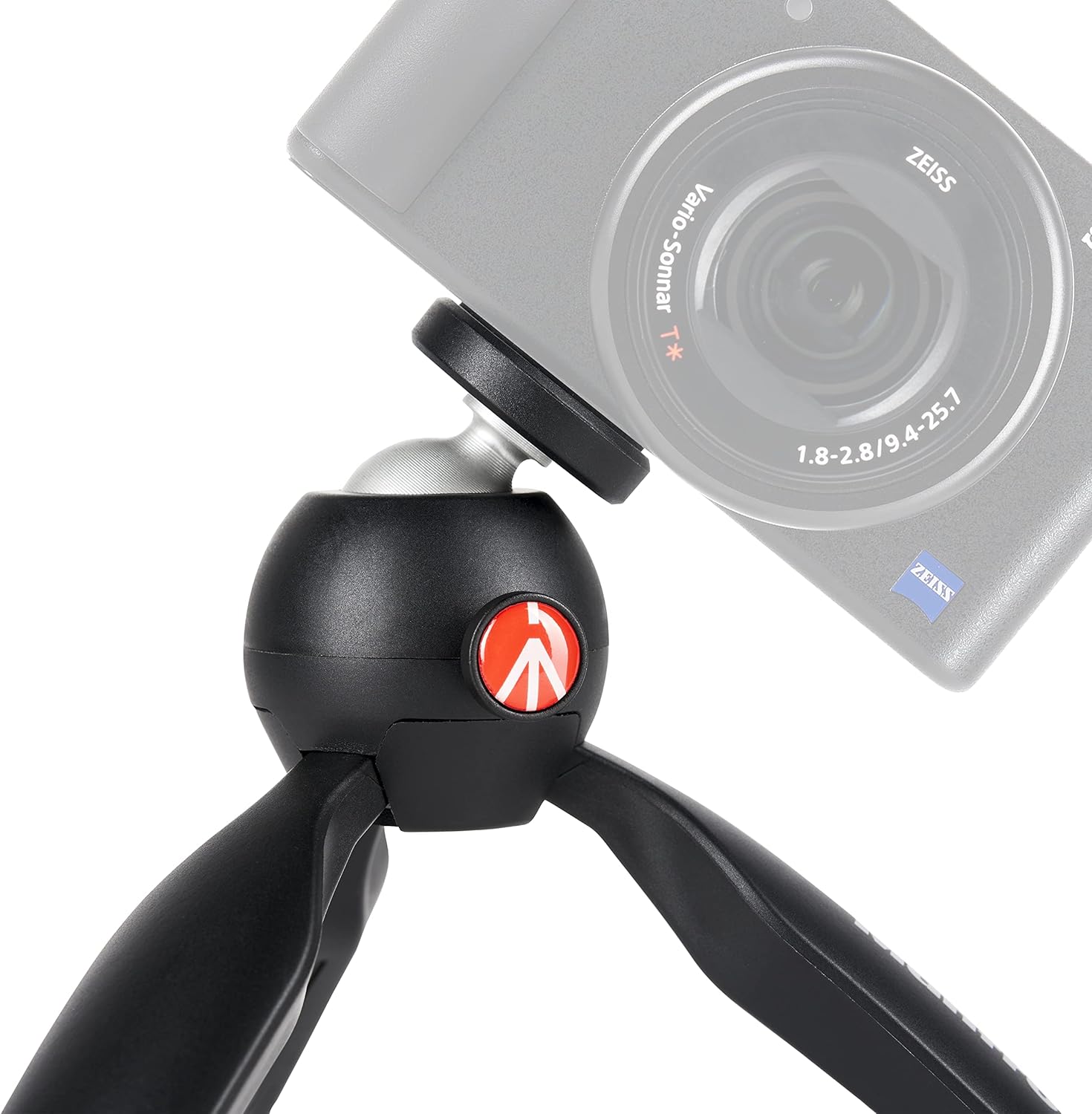 Manfrotto MTPIXIMII-B, PIXI Mini Tripod with Handgrip for Compact System Cameras, for DSLR, Mirrorless, Video, Made in Italy, Technopolymer and Aluminum, Black - Image 6