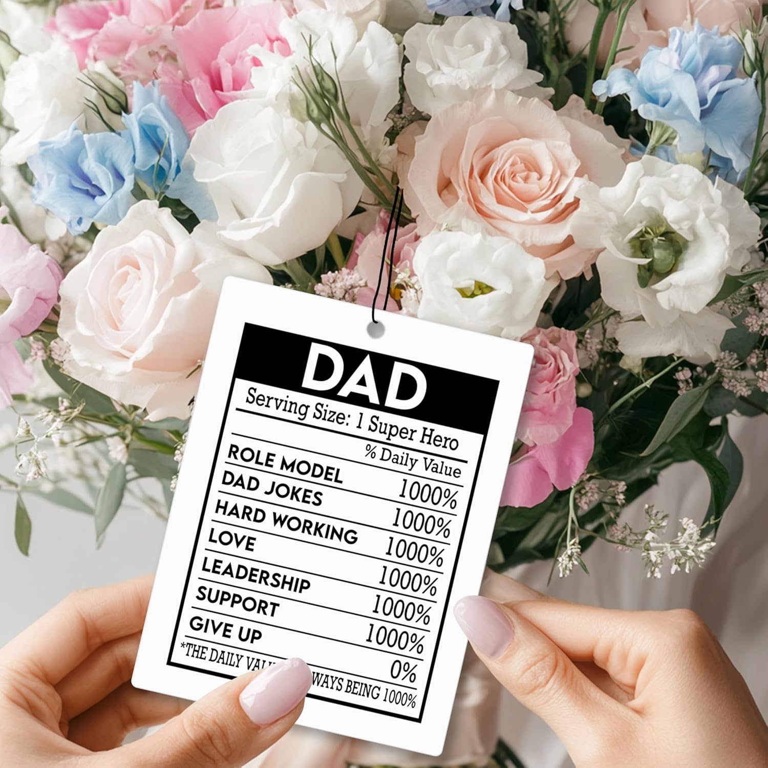 Mancheng-zi Funny Dad Gifts Car Air Freshener 3Pcs, Dad Gifts for Father's Day Birthday Air Freshener Hanging for Cars Closet Drawer or Books, Father Gift Car Accessories Mirror Decor for Men - Image 5