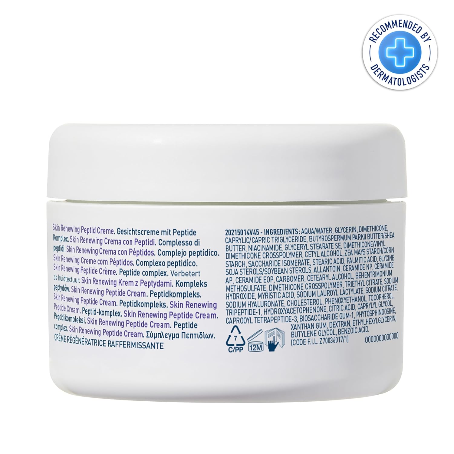 CeraVe Skin Renewing Night Cream, Niacinamide, Peptide Complex, and Hyaluronic Acid Moisturizer for Face, 1.7 Ounce, Packaging may Vary - Image 4