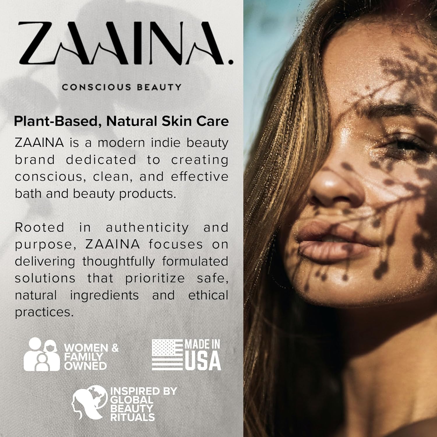 ZAAINA Spa Gift Set for Her - USA Made Luxury Self Care Spa Set, Pampering At Home Bath & Body Relaxing Spa Package, Gift Basket for Wife Friend, Mother's Day Gifts for Mom, Birthday Gifts for Women - Image 6