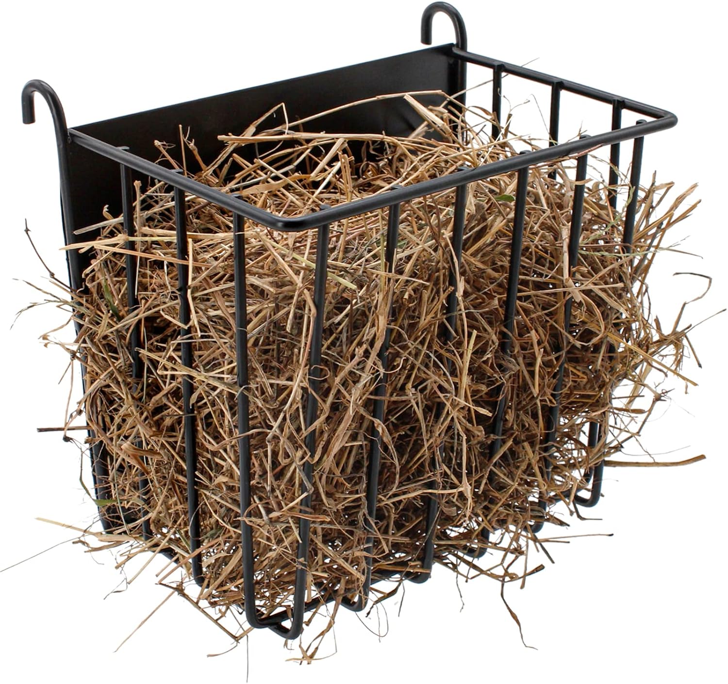 Guinea Pig Hay Feeder,Rabbit Hay Feeder with Heavy-Duty Metal Frame Hay Holder,for Bunny, Guinea Pigs,Chinchillas-6.9x4.7x6.6 inch