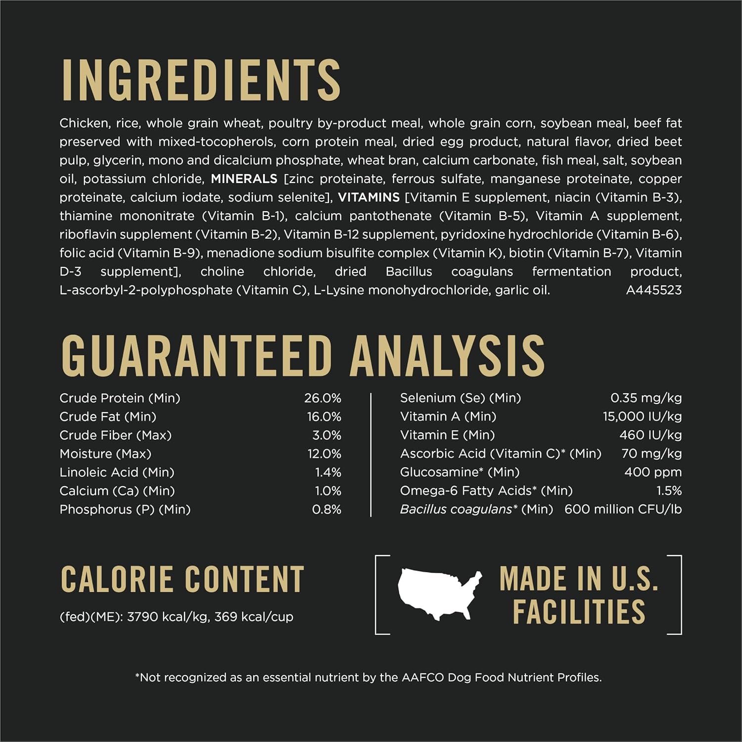 Purina Pro Plan Complete Essentials Shredded Blend Chicken and Rice Dog Food Dry Formula with Probiotics for Dogs - 35 lb. Bag - Image 4