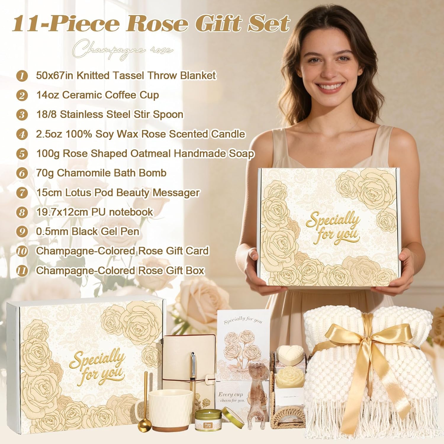 Gifts for Womens Birthday Gifts for Women Self Care Gift - Thinking of You Relaxation Gift Spa Gifts Baskets for Women, Easter Mothers Day Get Well Comfort Gifts for Women Her Wife Sister Best Friend - Image 2