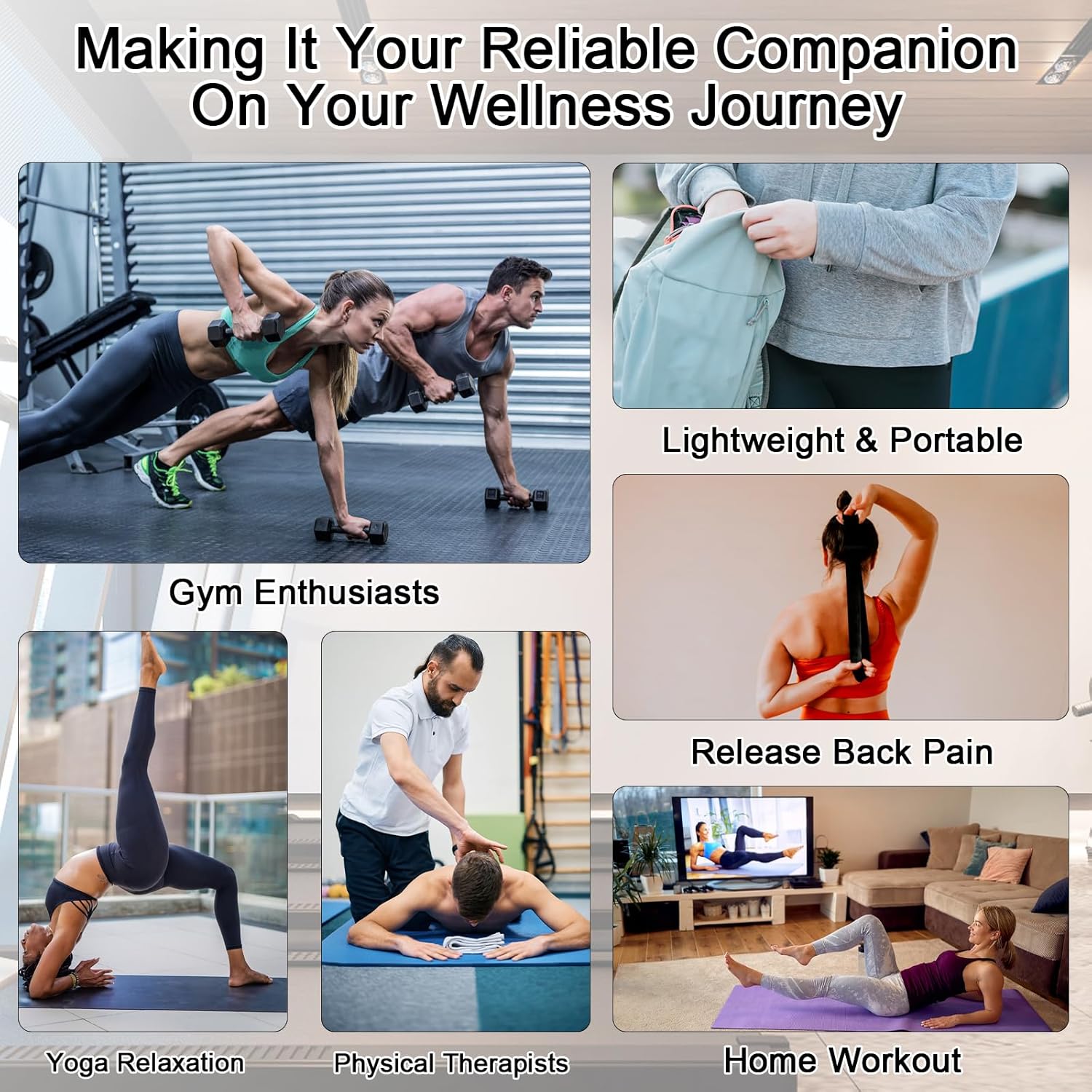 iGreely Premium Muscle Roller The Ultimate Massage Roller Stick 17 Inches Recommended by Physical Therapists Promotes Recovery Fast Relief for Cramps Soreness Tight Muscles Blue - Image 5