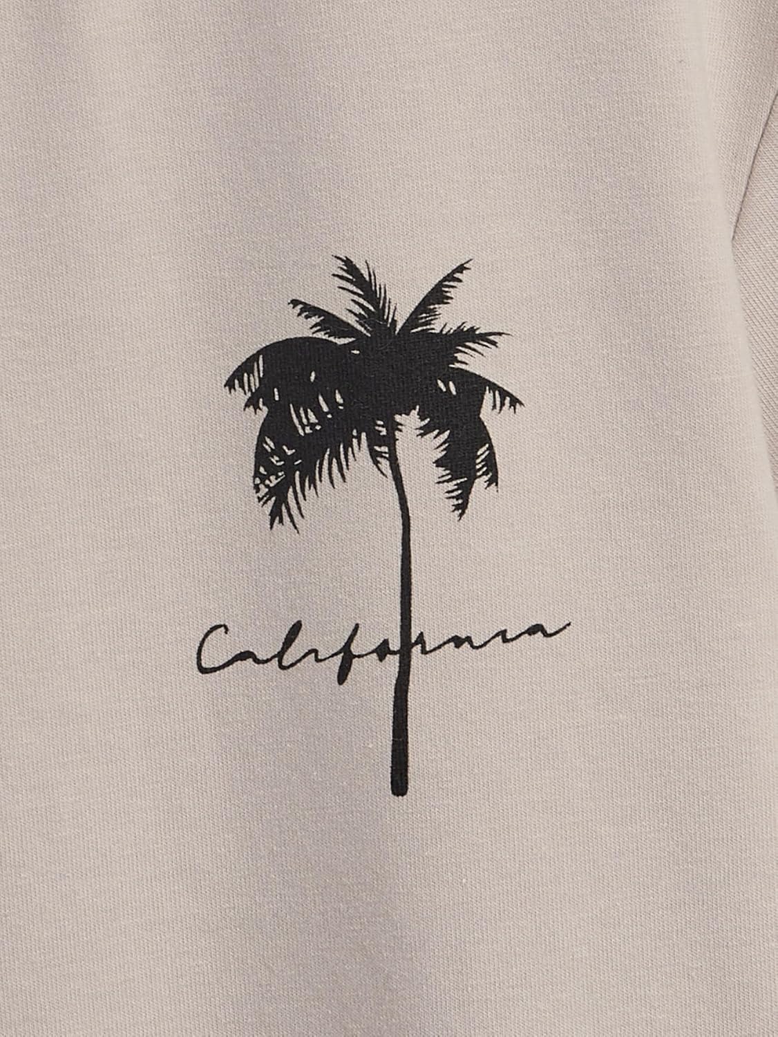 SOLY HUX Boy's Graphic Tees Palm Tree Print Short Sleeve Crew Neck Summer Trendy T-Shirts Clothes for Teen Boys - Image 3