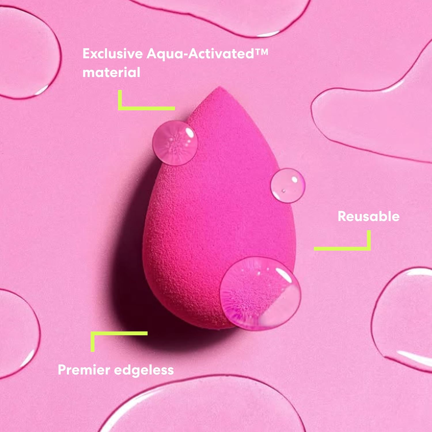 Beautyblender® | Original Pink Beauty Blender Makeup Sponge, Super-Soft Foam Easily Blends Foundations, Powders & Creams, Made in USA, Reusable, Washable, Streak Free Application, Vegan, Cruelty Free - Image 6
