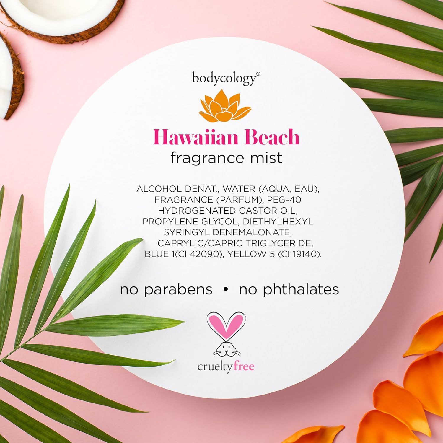 Bodycology Long-Lasting Fragrance Body Mist, Hawaiian Beach, 8 fl oz (Pack of 2) - Image 7