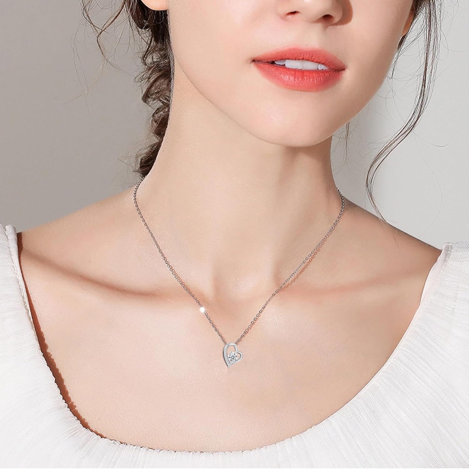Mothers Day Gifts For Mom From Son Daughter Mom Necklace For Women 925 Sterling Silver New Mom Gifts Birthday Gifts With Heartfelt Message & Lighted Box - Image 4