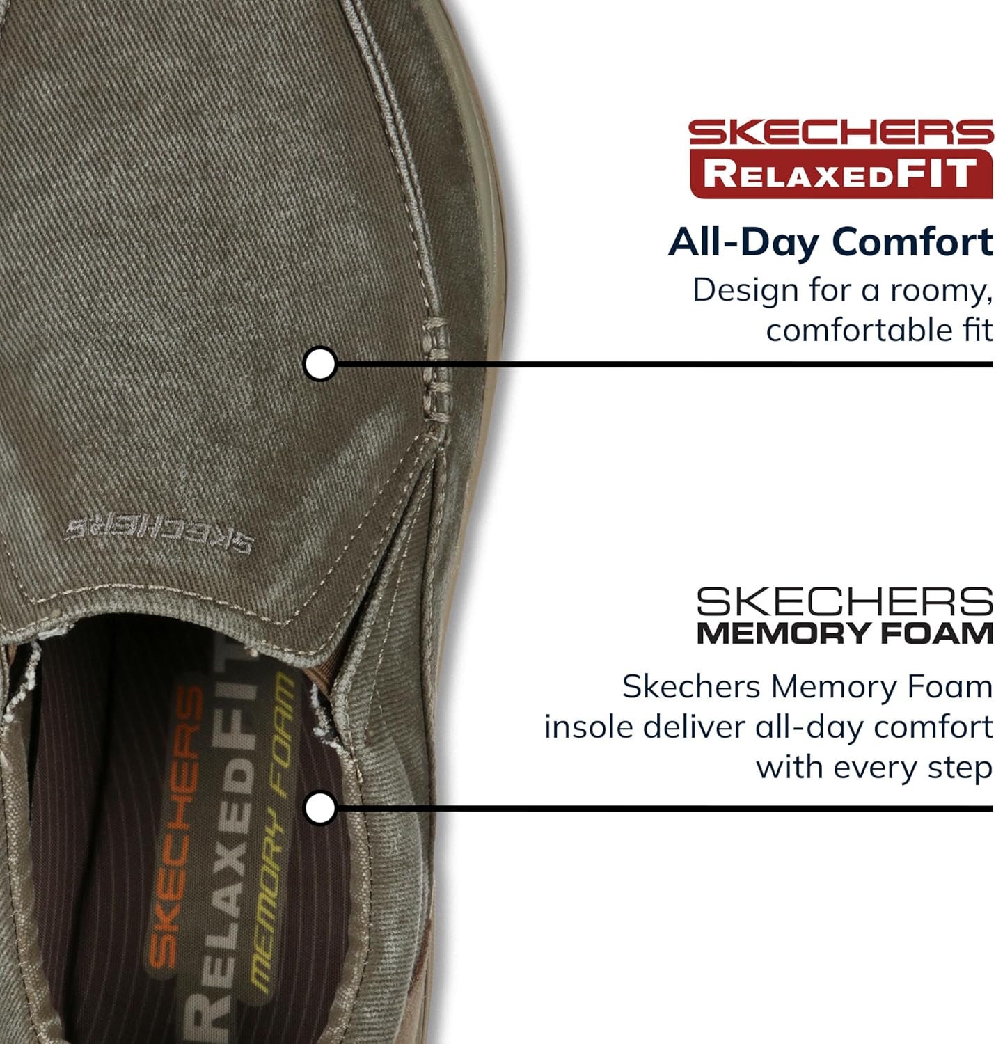 Skechers Men's Expected Avillo Relaxed-Fit Slip-On Loafer - Image 2