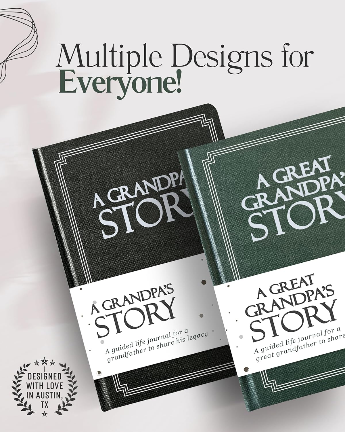 Mom's Life Story Journal (Hardcover): A Meaningful Keepsake for Mom to Share Her Journey and Memories, Book Includes 250+ Prompt Questions, Sentimental Gifts for Mother's Day, Birthday & Christmas - Image 6