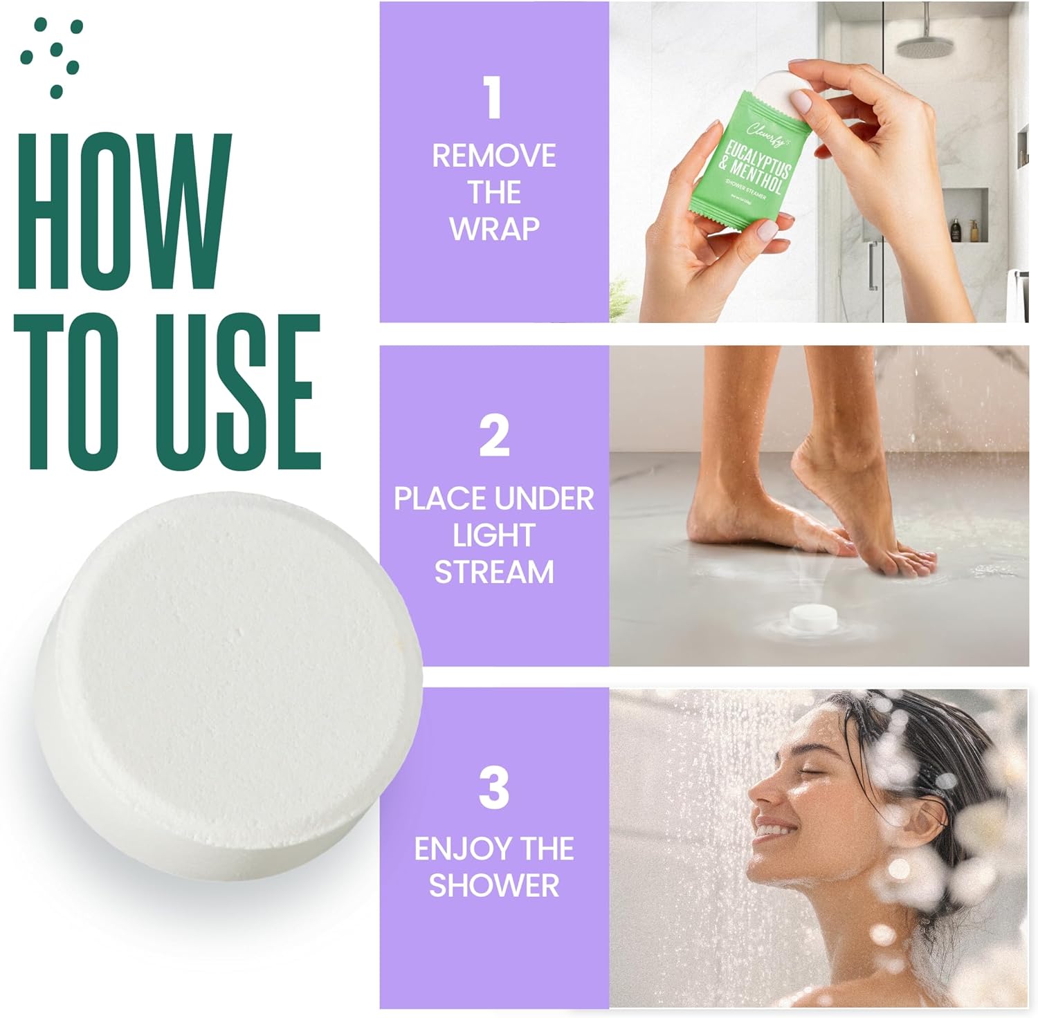 Cleverfy Shower Steamers Aromatherapy - Easter Basket Stuffers for Teens and Adults - Easter Gifts for Women and Men, Girls and Boys - 6 Tablets - Image 7