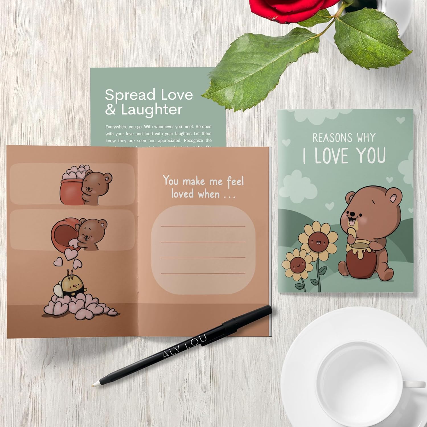 Anniversary Birthday Gift Mothers Day, For Boyfriend, Girlfriend, Husband, Wife, Dad, Mom, Romantic Thoughtful Personalized Gift for Fathers Day Him Her, Reasons Why I Love You - Image 3
