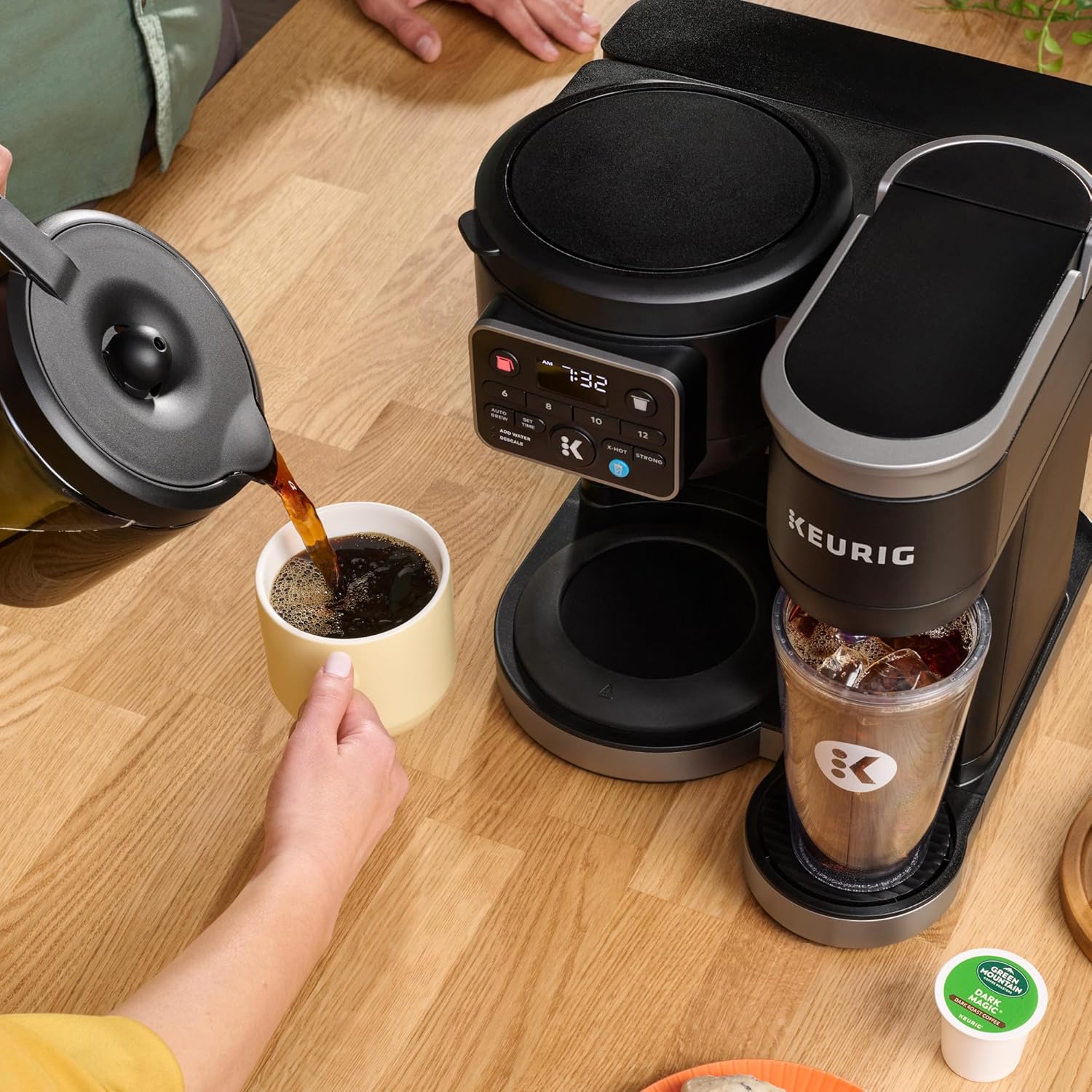 Keurig K-Duo Hot & Iced Single Serve & Carafe Coffee Maker, MultiStream Technology, 72oz Reservoir (Gen 2) - Image 20