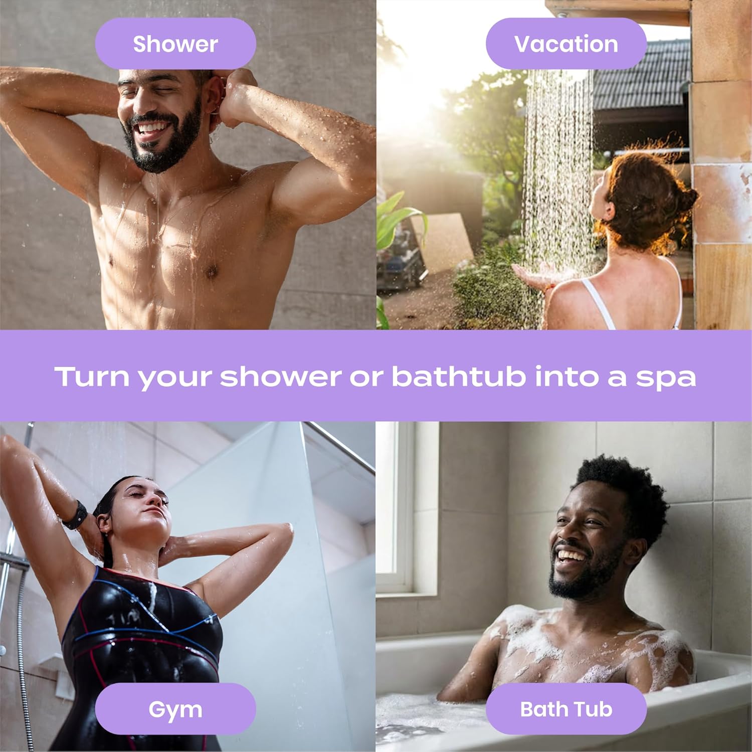 Body Restore Shower Steamers Aromatherapy 15 Pack – Easter Basket Stuffers, Easter & Birthday Gifts for Women & Men, Girls & Boys, Stress Relief & Relaxation Self Care – Lavender - Image 8