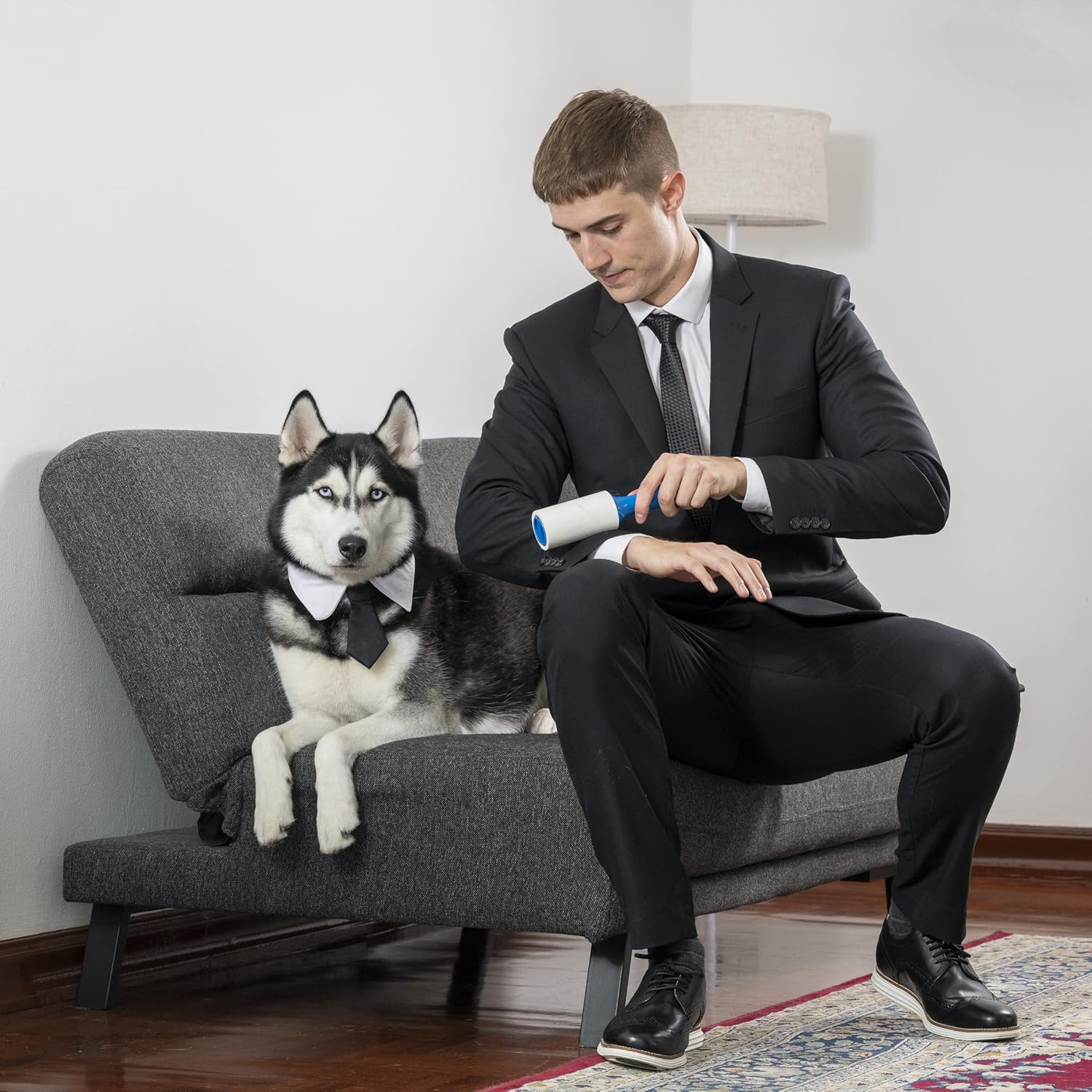 PetLovers Extra Sticky Lint Roller Mega Value Set 450 Sheets for Pet Hair Removal and Clothes, Dog and Cat Lint Remover 5 Pack - Image 7