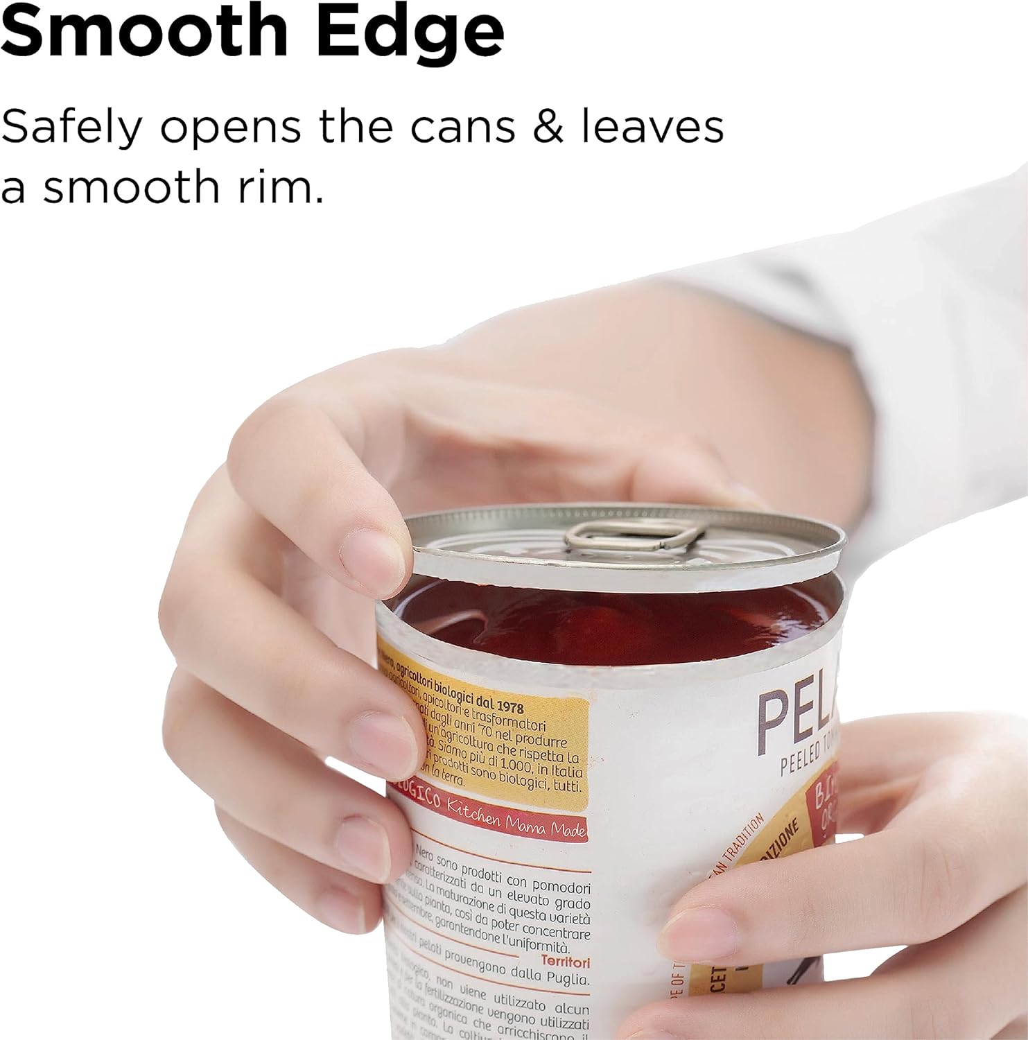 Kitchen Mama Auto 2.0 Electric Can Opener: Blade Opens Almost Any Can Pop or Soda Can - Automatic, Hands Free, Safe, Smooth Edge, Lid Remover, Battery Operated, Cordless, YES YOU CAN (Marble Black) - Image 7