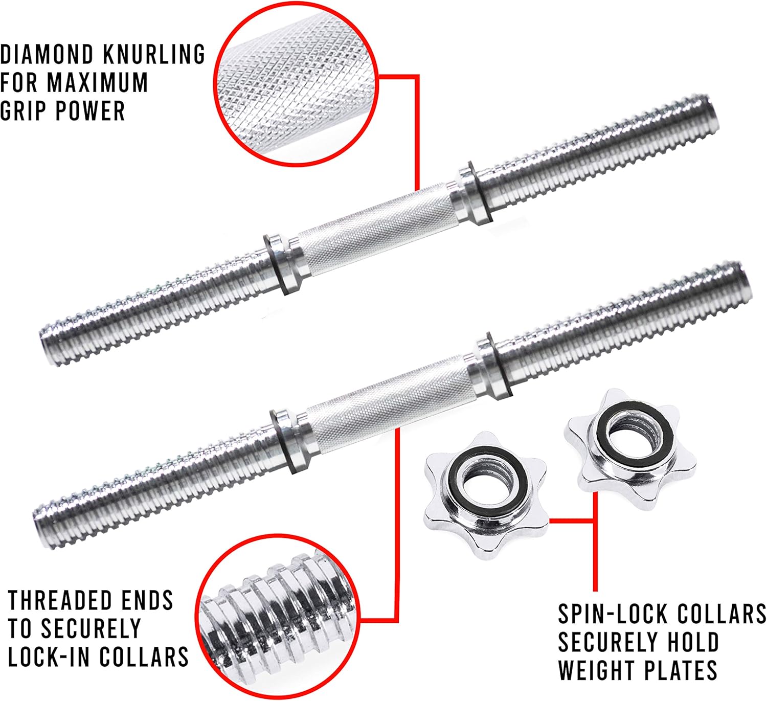 Cap Barbell Adjustable Dumbbell Weight Set | Multiple Options - Image 4