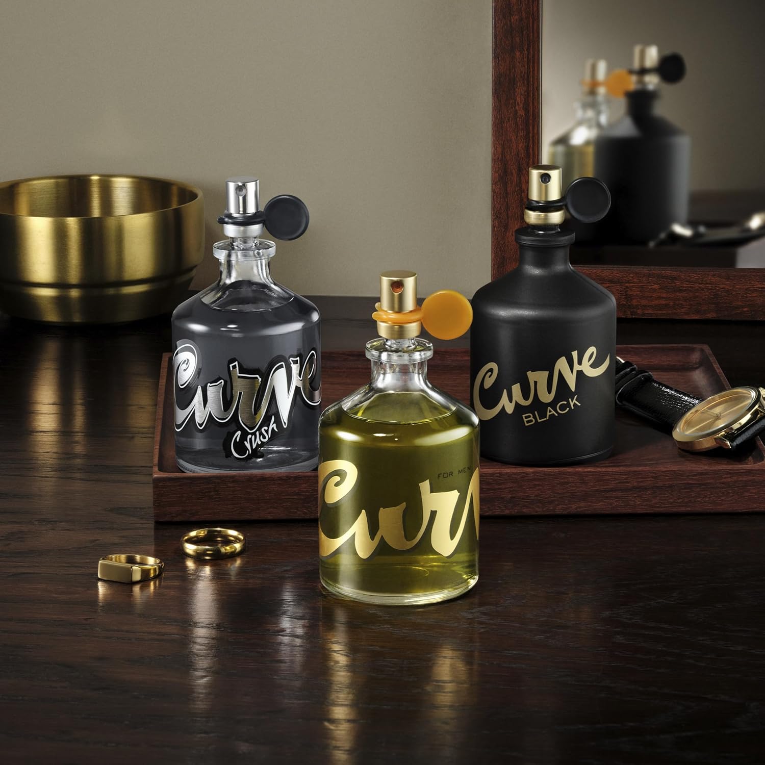 Curve Cologne 3-pc. Spray Coffret Gift Set for Men, Travel Size Fragrance, 0.5 fl oz - Image 5