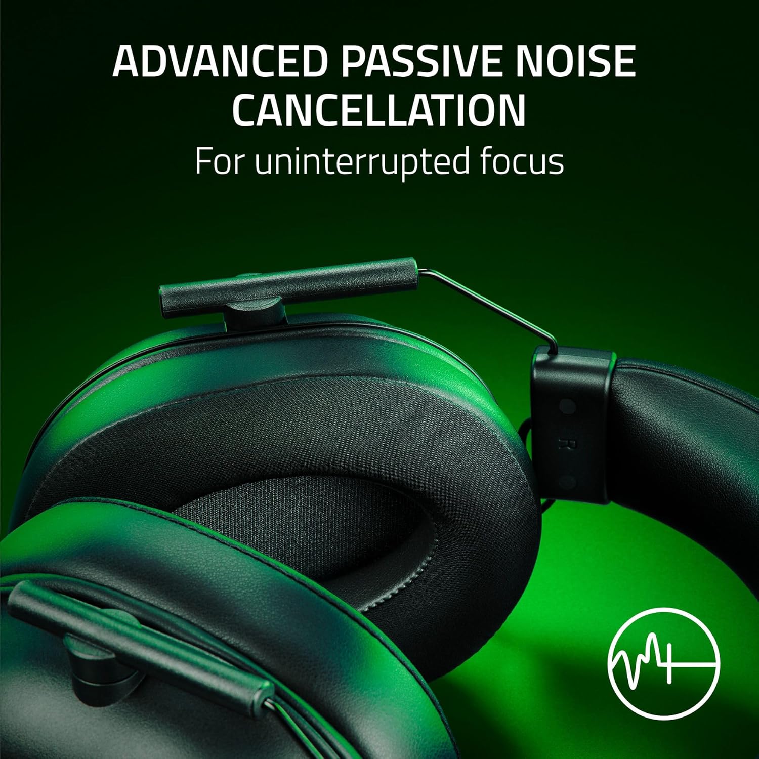 Razer BlackShark V2 X Xbox Gaming Headset: 50mm Drivers - Cardioid Mic - Lightweight - Comfortable, Noise Isolating Earcups - for Xbox Series X, Series S, PS5, PC, Switch via 3.5mm Audio Jack - Black - Image 4