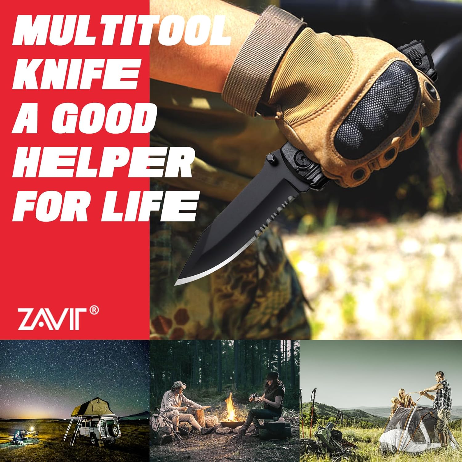 Gifts for Dad from Daughter Son, BEST DAD EVER Multitool Knife, Dad Gifts for Christmas, Best Dad Gifts, Dad Birthday Gift, Gifts Idea for Dad, Fathers Day - Image 6