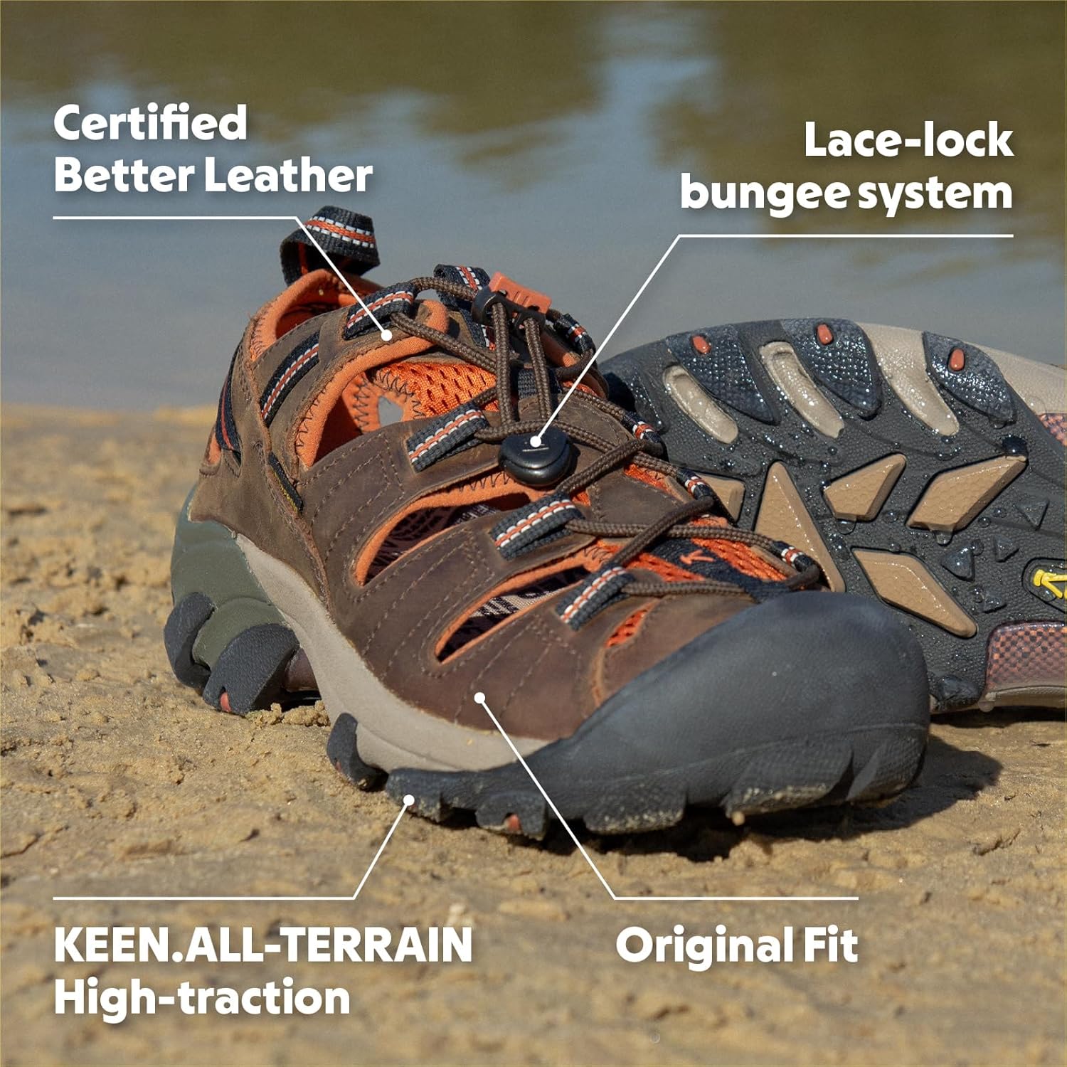 KEEN Men's-Arroyo 2 Closed Toe Hiking Sandal - Image 2
