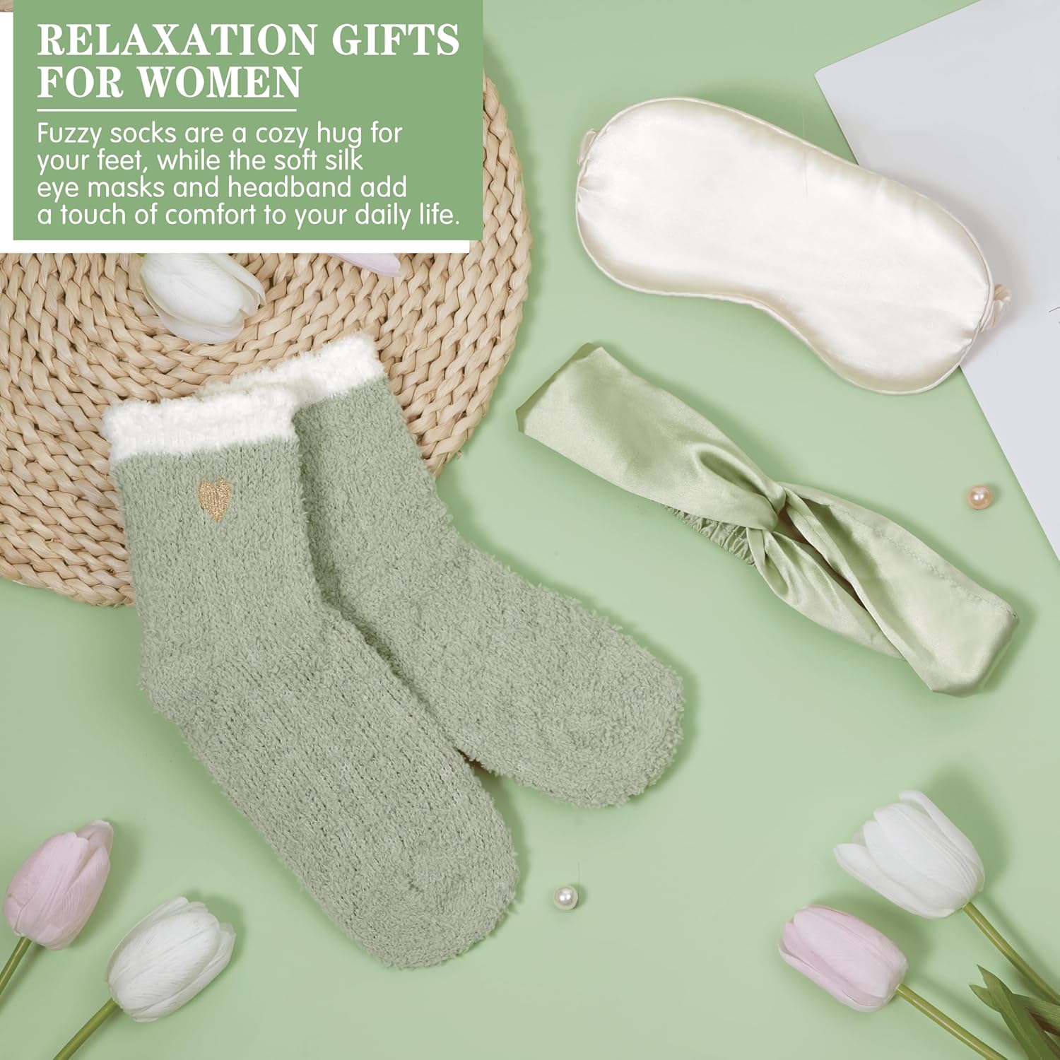 Birthday Gifts for Women Self Care Get Well Soon Gifts, Vanilla Relaxing Spa Gift Basket - Happy Birthday Set w/ Luxury Flannel Blanket & 40 oz Tumbler, Unique Christmas Gift for Mom Her Wife Sister - Image 6