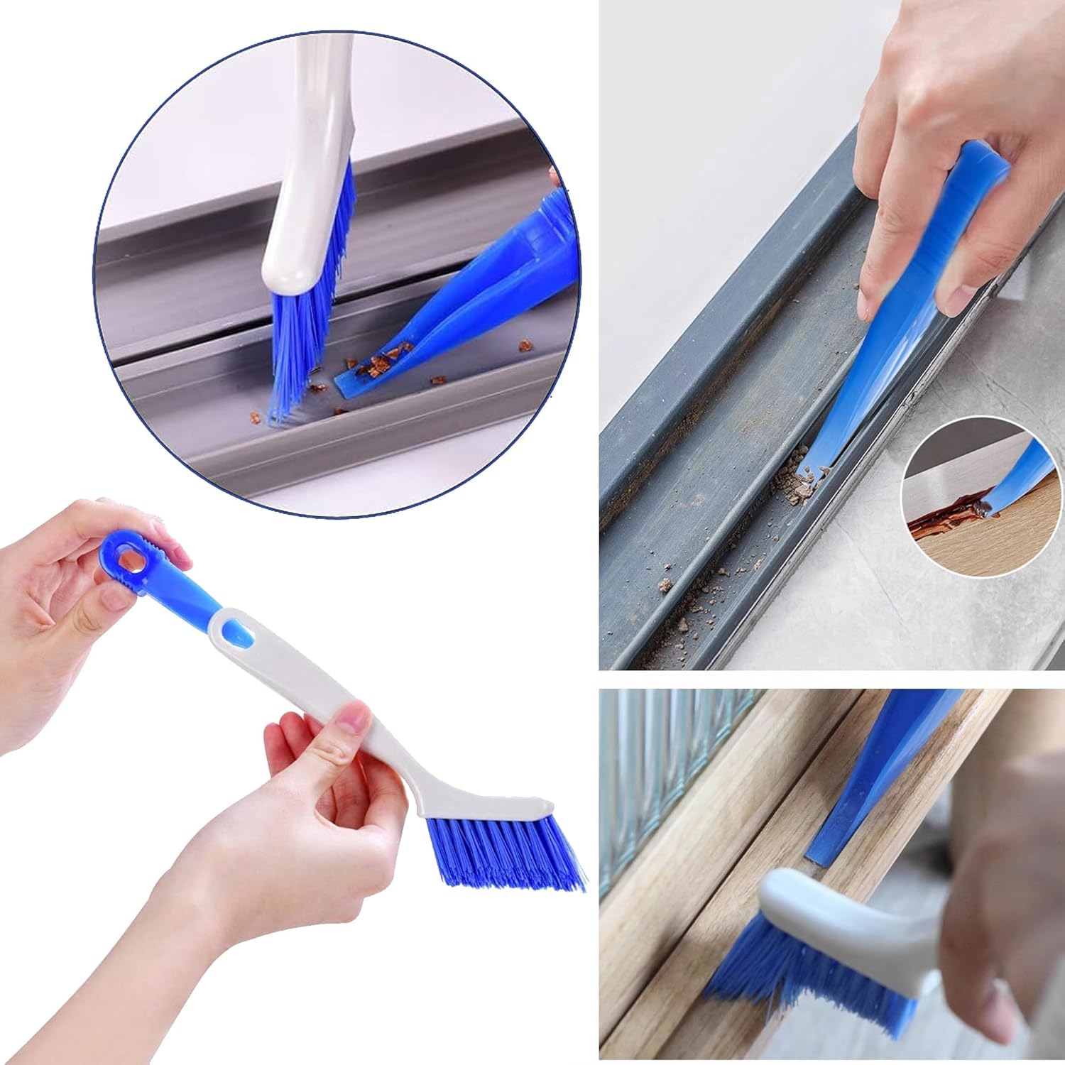 Crevice Cleaning Brush 12Pcs, Hard Bristle Deep Cleaning Brushes Supplies for Household use, Kitchen, Bathroom, Corner, Grout, Sink, Cup, Teapot, Bottle, Blender - Image 6