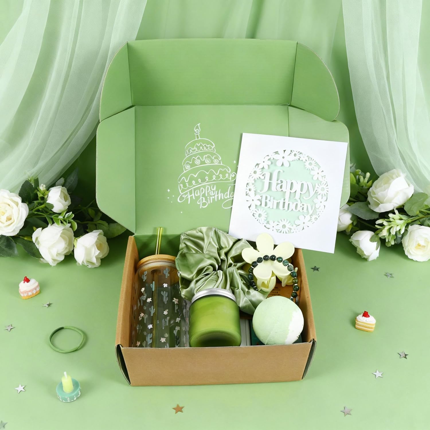 Birthday Gifts for Teen Girls, Happy Birthday Gift Basket for Women, Sister, Friendship, Daughter, Girlfriend, Best Friend, Wife, Her, Female, Cousin, Unique Return Gifts Ideas - Image 4