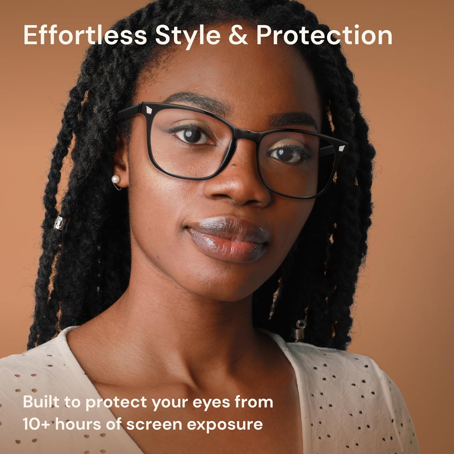Gaoye Stylish Blue Light Glasses for Woman - Computer Glasses for Blue Light Blocking - Lightweight Frames - 3 pack - Image 6