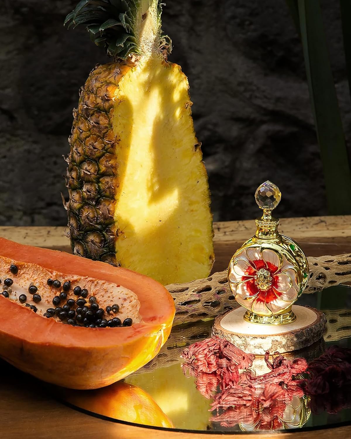 Swiss Arabian Layali Rouge - Luxury Products From Dubai - Long Lasting Personal Perfume Oil Fragrance - A Seductive Signature Aroma - 0.5 Oz - Image 3
