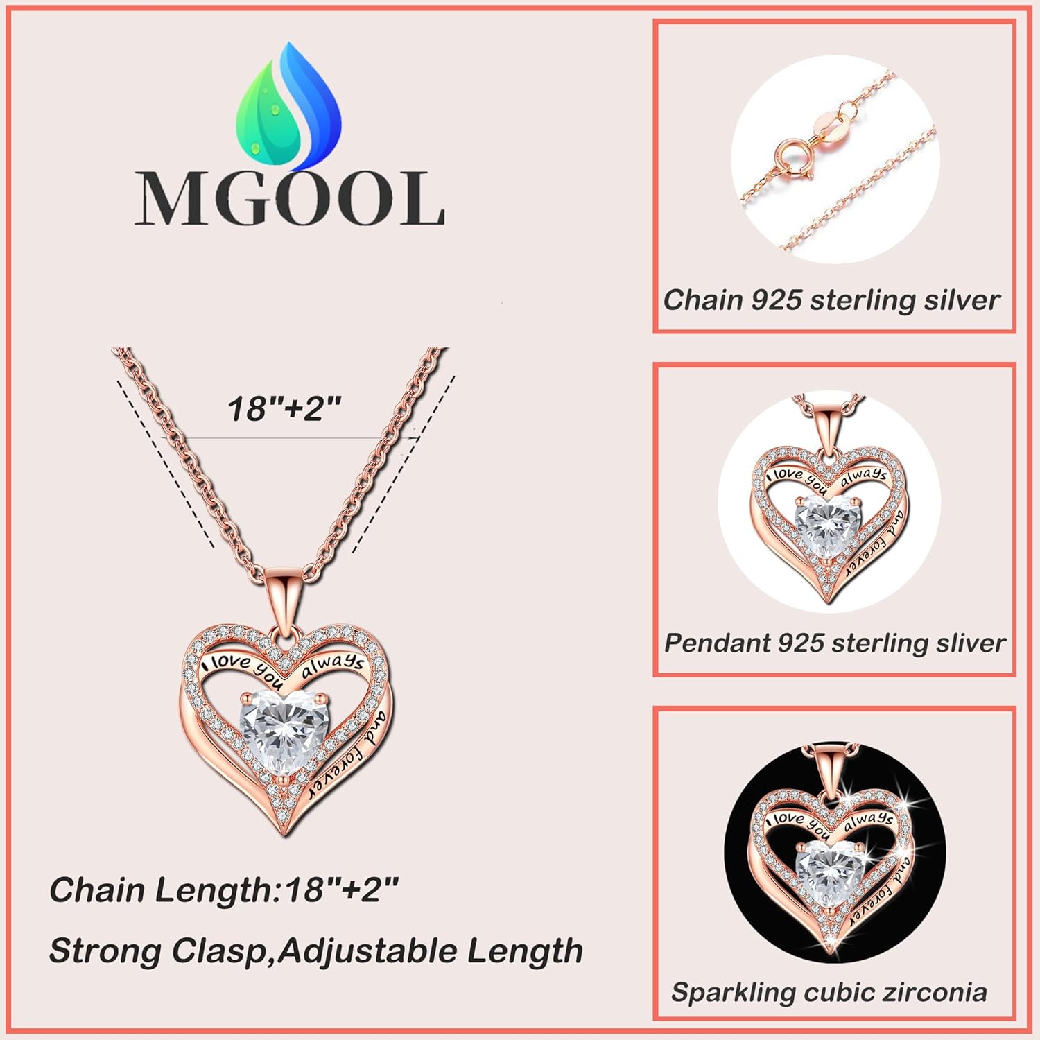 Mothers Day Gifts For Mom From Son Daughter Mom Necklace For Women 925 Sterling Silver New Mom Gifts Birthday Gifts With Heartfelt Message & Lighted Box - Image 4