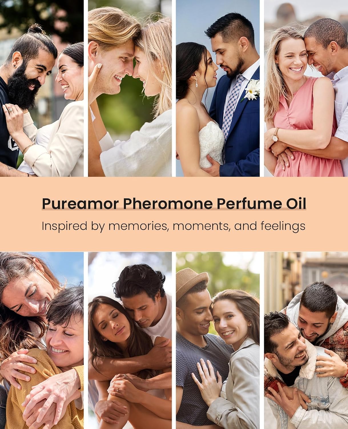 PUREAMOR Pheromones Perfumes for Women, No. 54 Vanilla Cream Scent, Vanilla Perfume Oil, Advanced Fragrance Perfume for Woman, 0.34fl./10ml Gourmand Parfum, Travel Size Perfumes for Women,Made in USA - Image 8