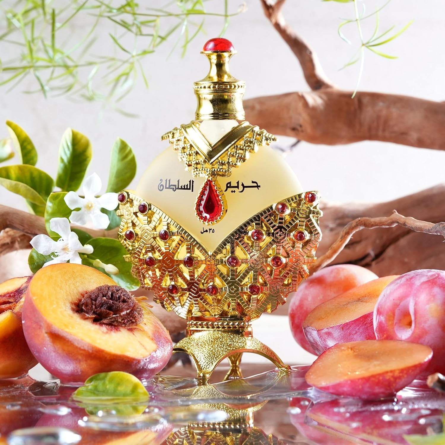 KHADLAJ PERFUMES Hareem Al Sultan Gold Concentrated Perfume Oil for Unisex, 1.18 Ounce | for Unisex, 1.18, Ounce - Image 2