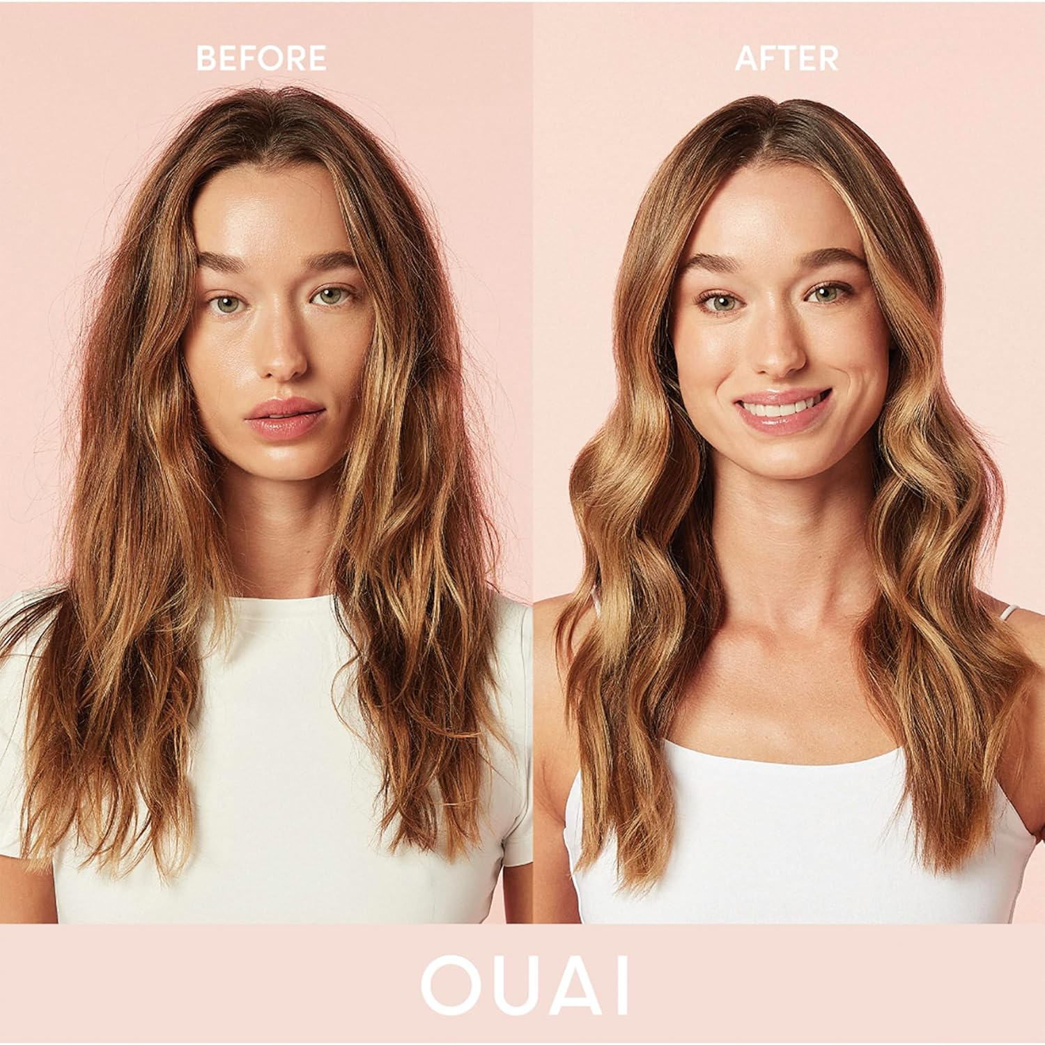 OUAI Anti Frizz Cream - Moisturizing Hair Cream with Frizz Control & Heat Protection - Provides Lasting Hydration with Jackfruit & Beetroot Extract - Paraben, Phthalate & Sulfate Free (6 oz) - Image 5